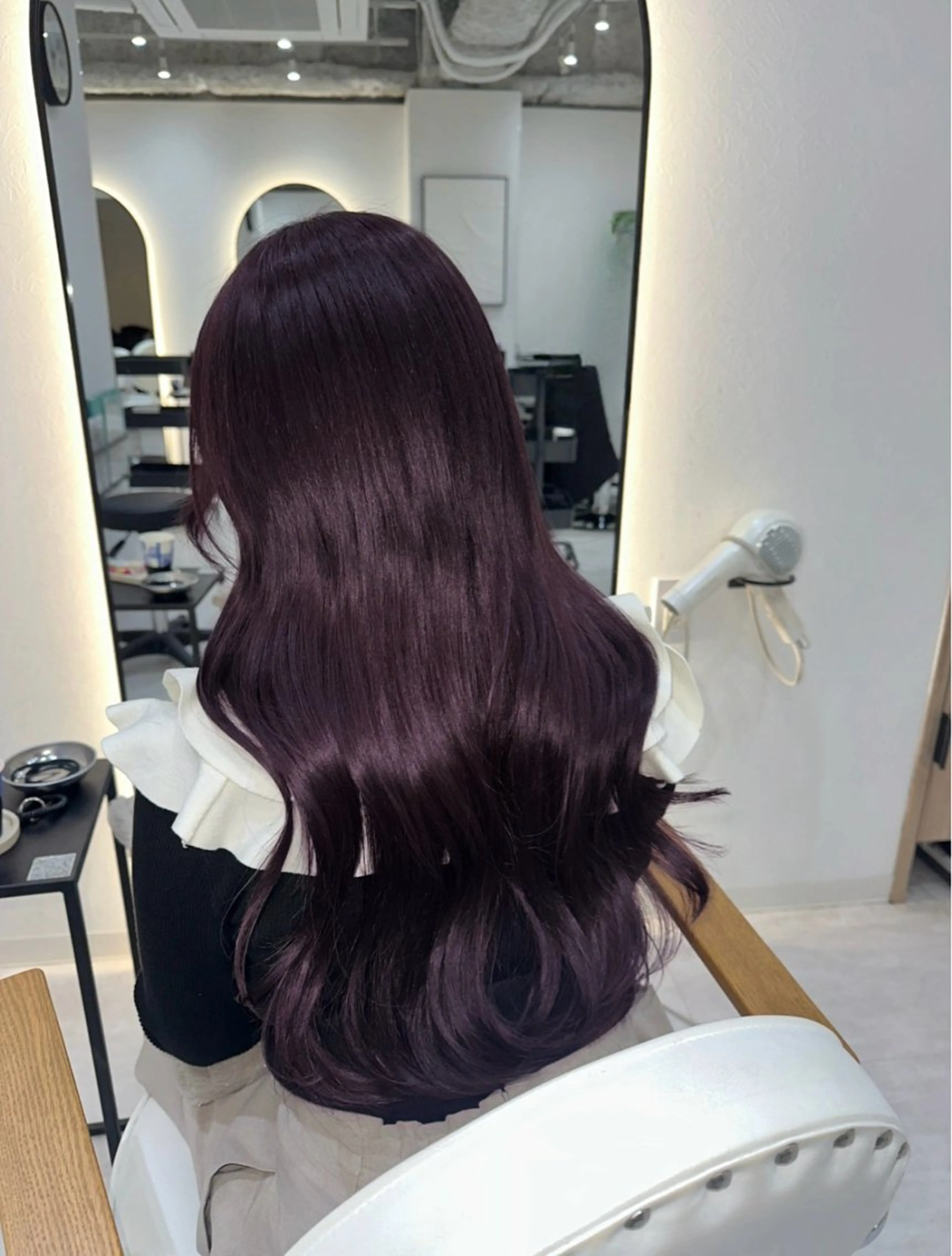 ロング 韓国ヘア/艶髪ロング グレージュ/kanaのヘアスタイル