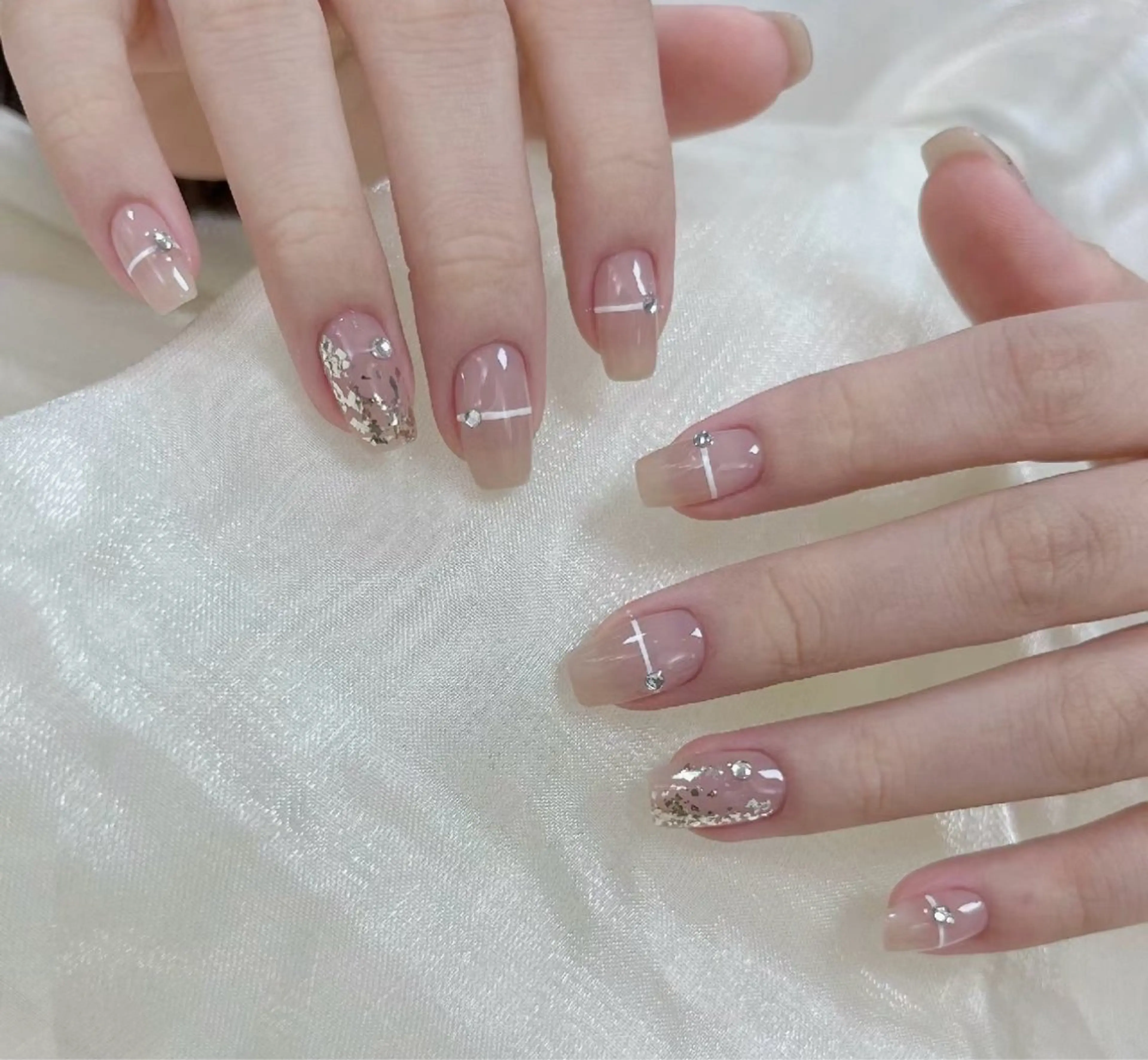 ネイル 持ち込み ハンドネイル ハンドケア 💕Dreamy KIYO💕のネイルデザイン