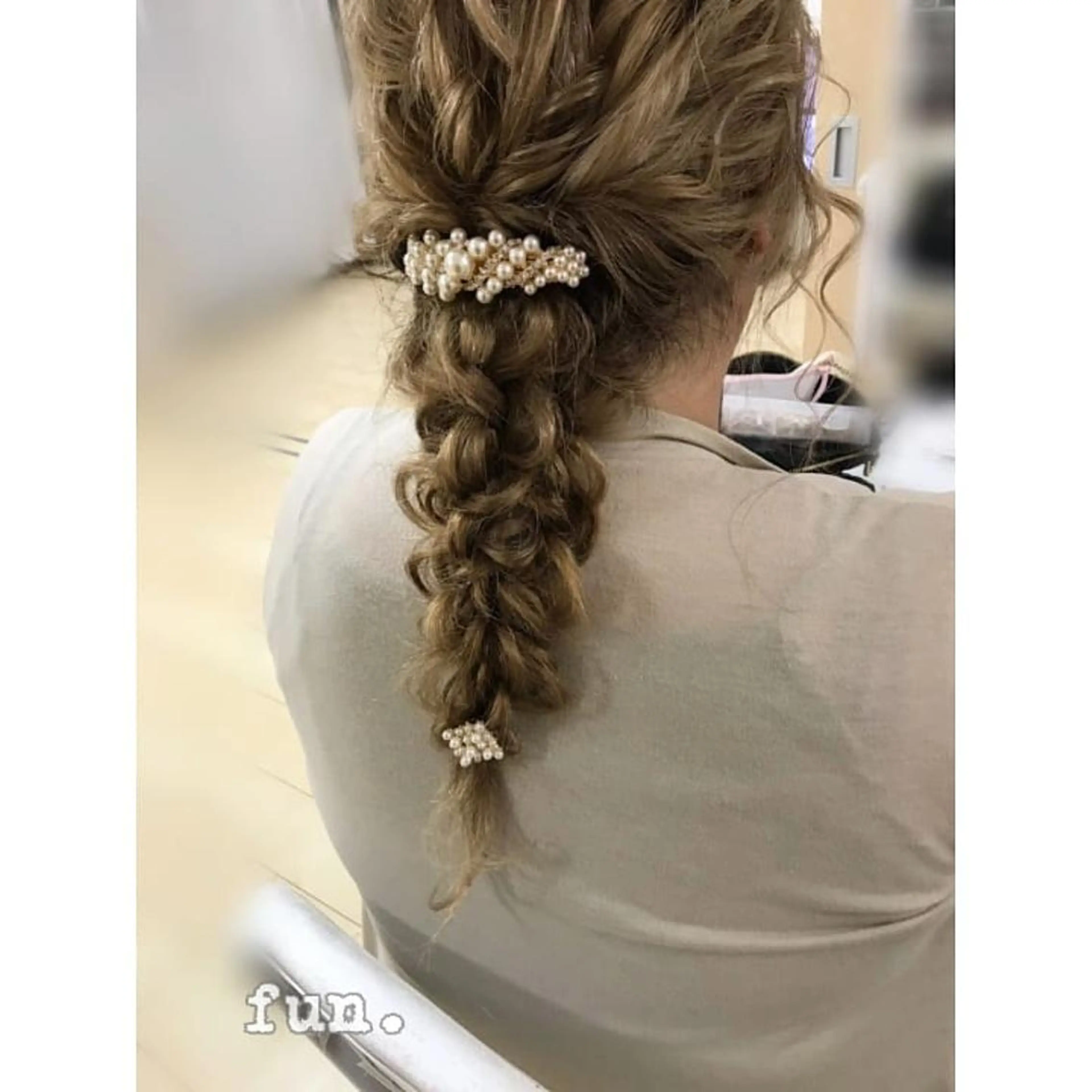 ロング ヘアアレンジ fun./ヘアセット /エクステ/着付のその他イメージ