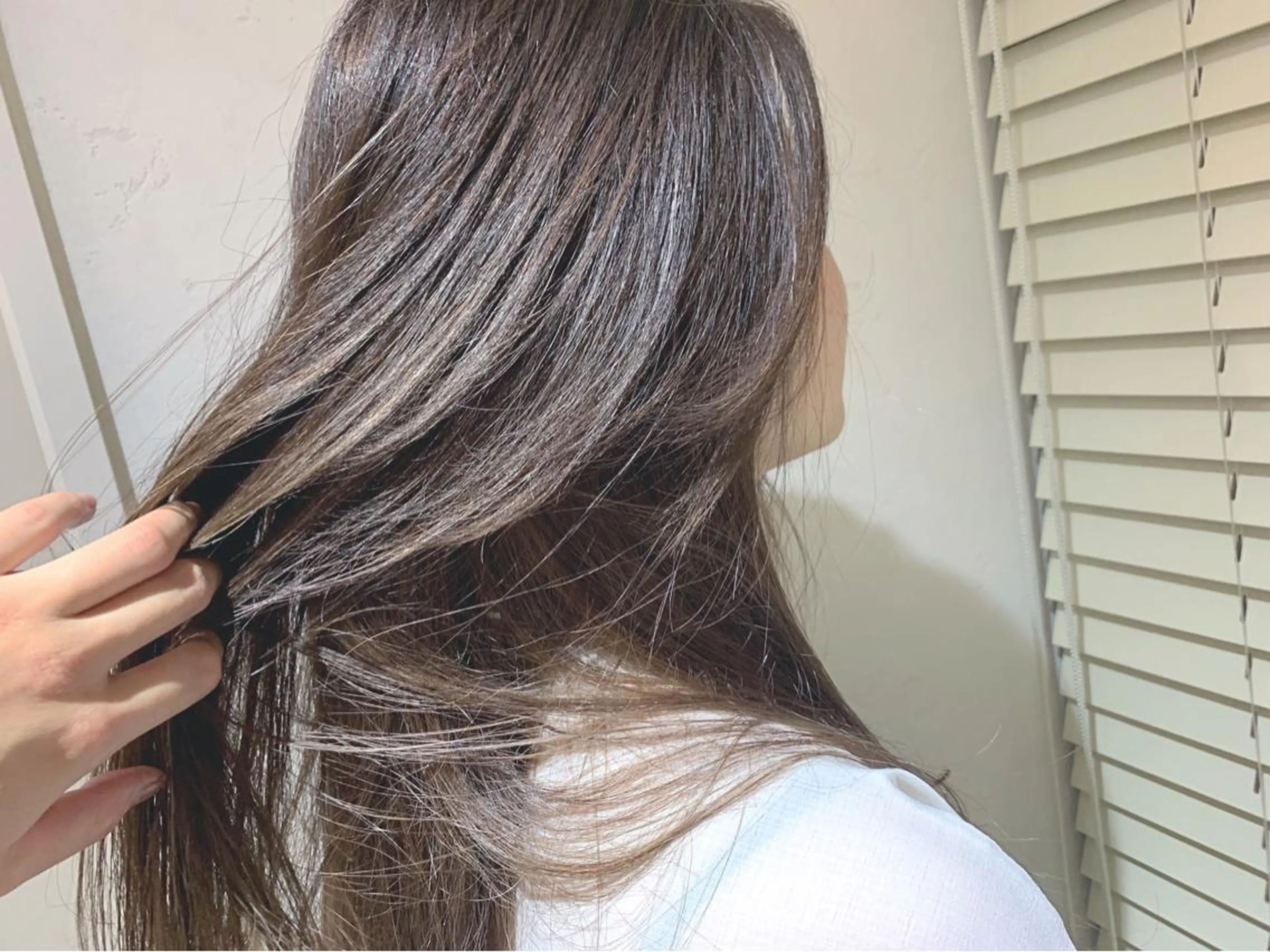 ロング カラー 似合わせカラー/艶 髪質改善/ヨシザキのヘアスタイル