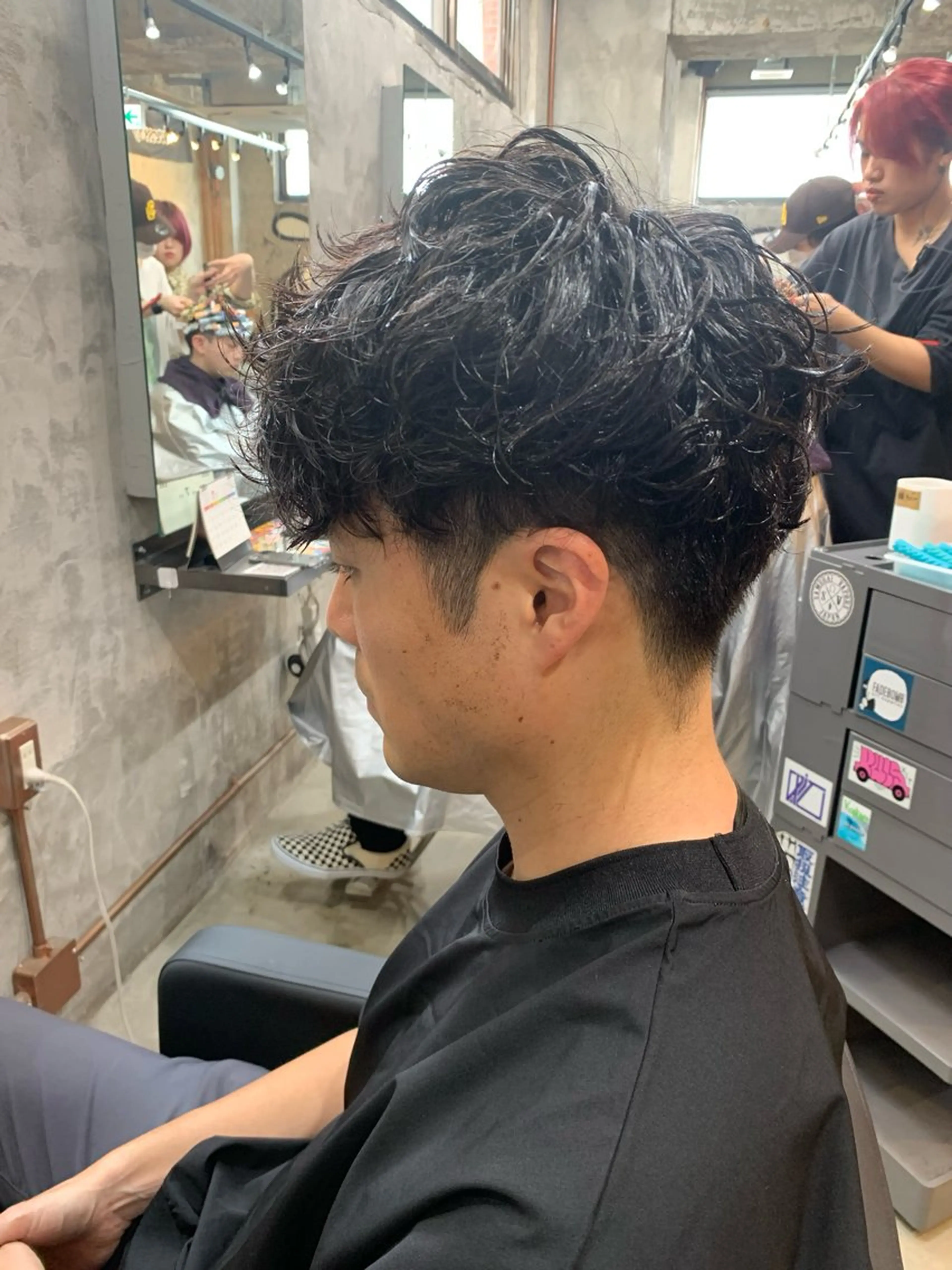 パーマ メンズ カット パーマ ⚡️メンズパーマ特化 mens支持◎/忠地のヘアスタイル