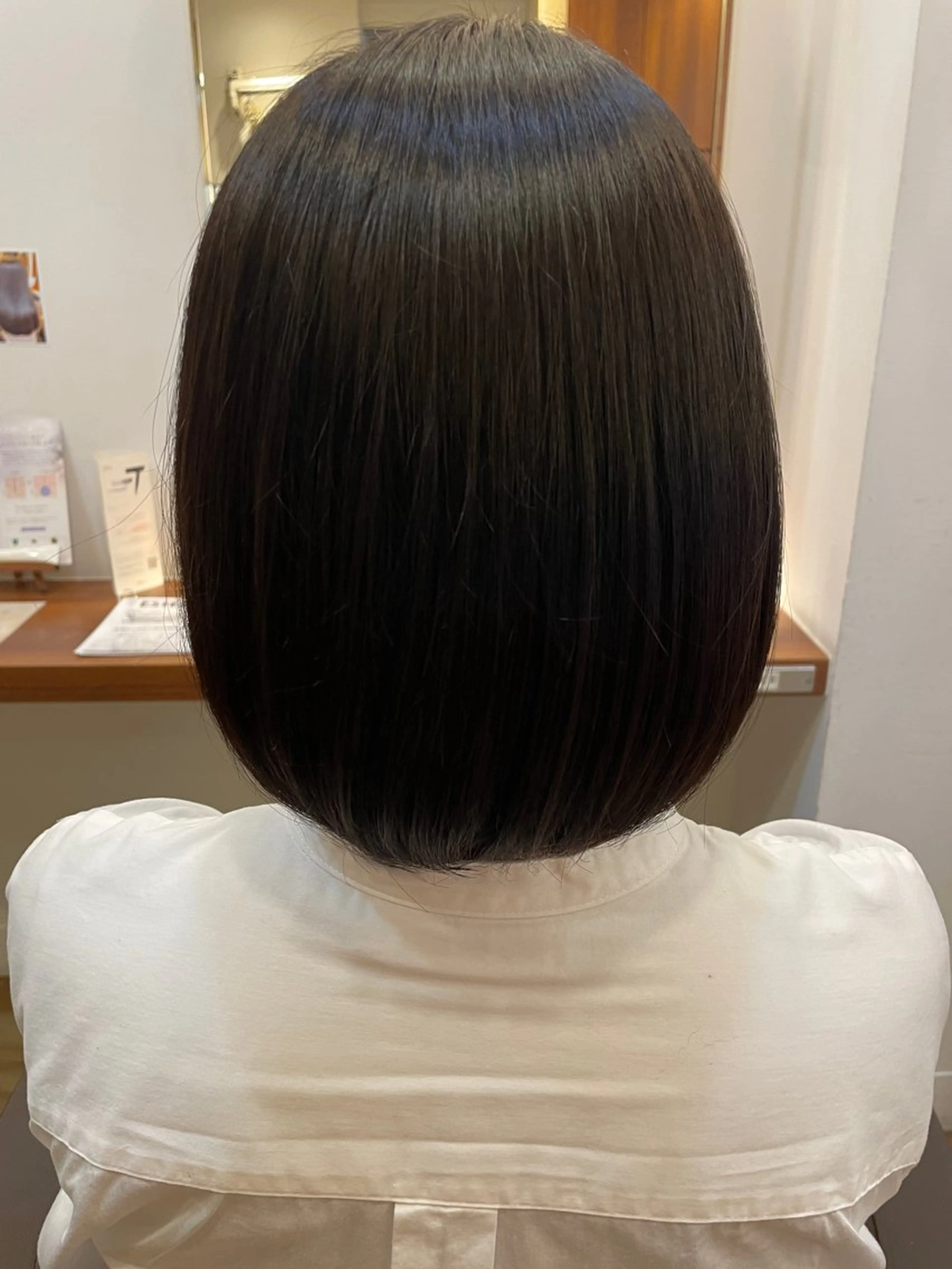 ショート カラー HONOKA 縮毛矯正/艶カラーのヘアスタイル