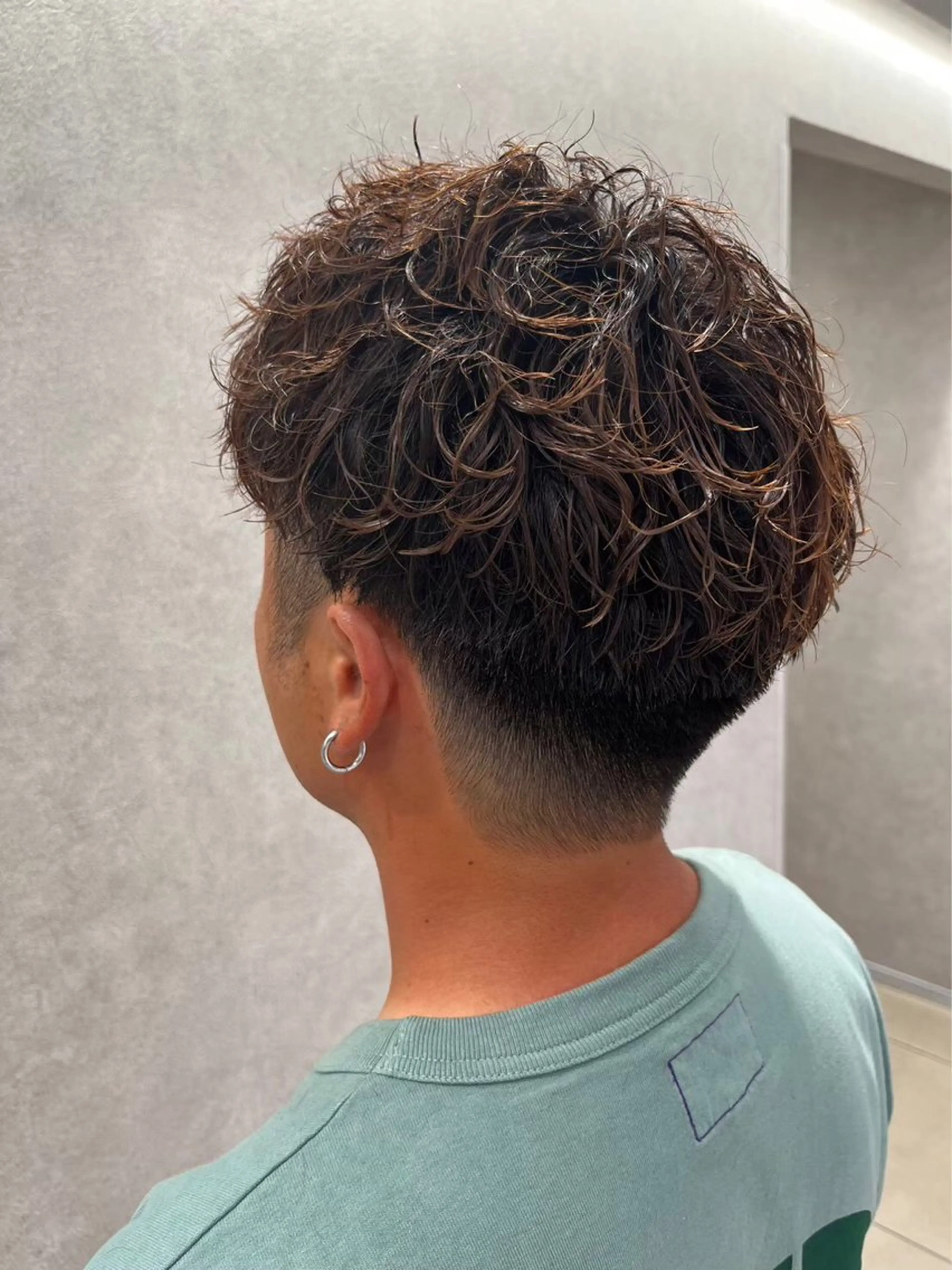 パーマ メンズ 【持ちが良い！メンズ パーマ】田中颯汰のヘアスタイル