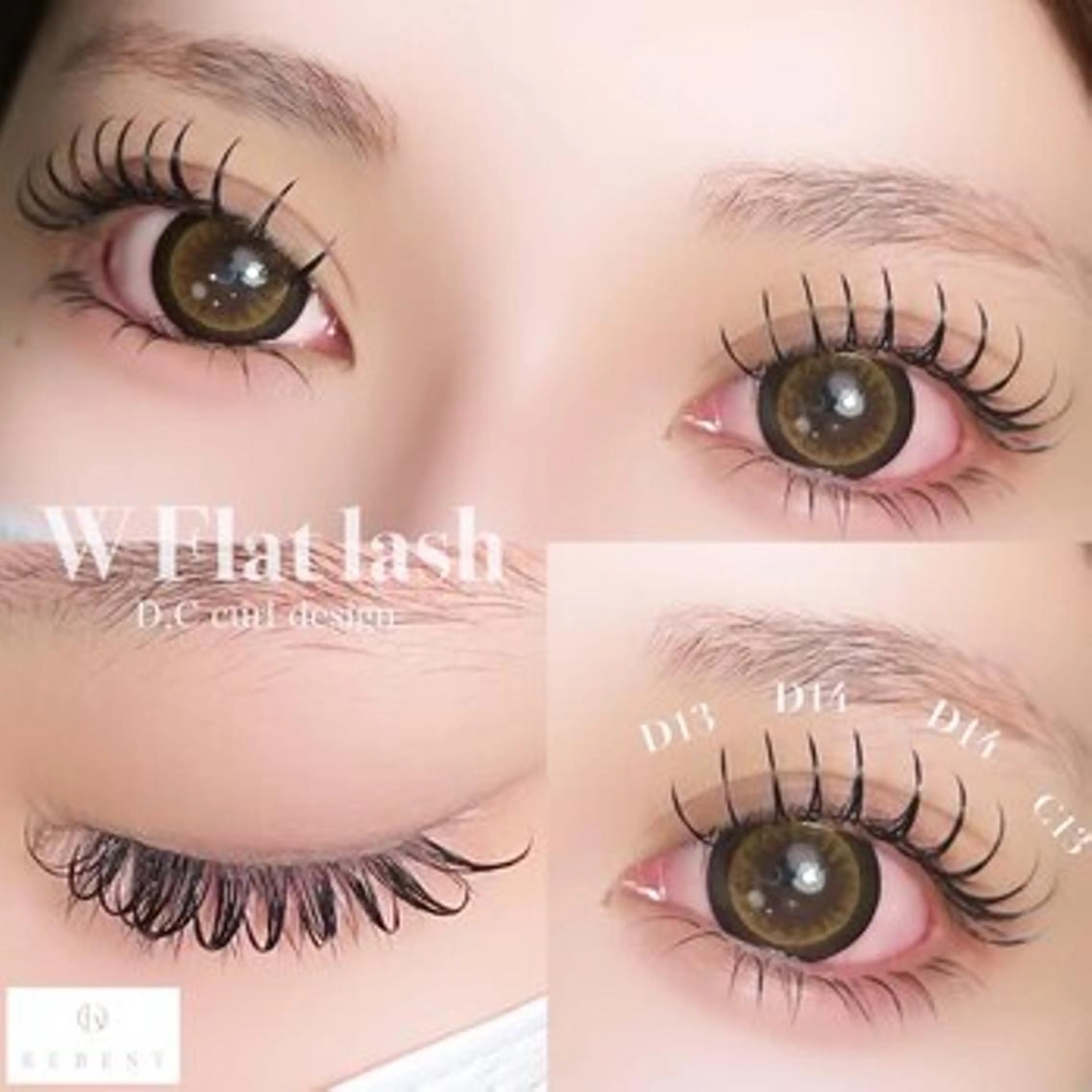 マツエク・マツパ ＲＥＢＥＳＴ ｅｙｅｌａｓｈのマツエク・マツパデザイン