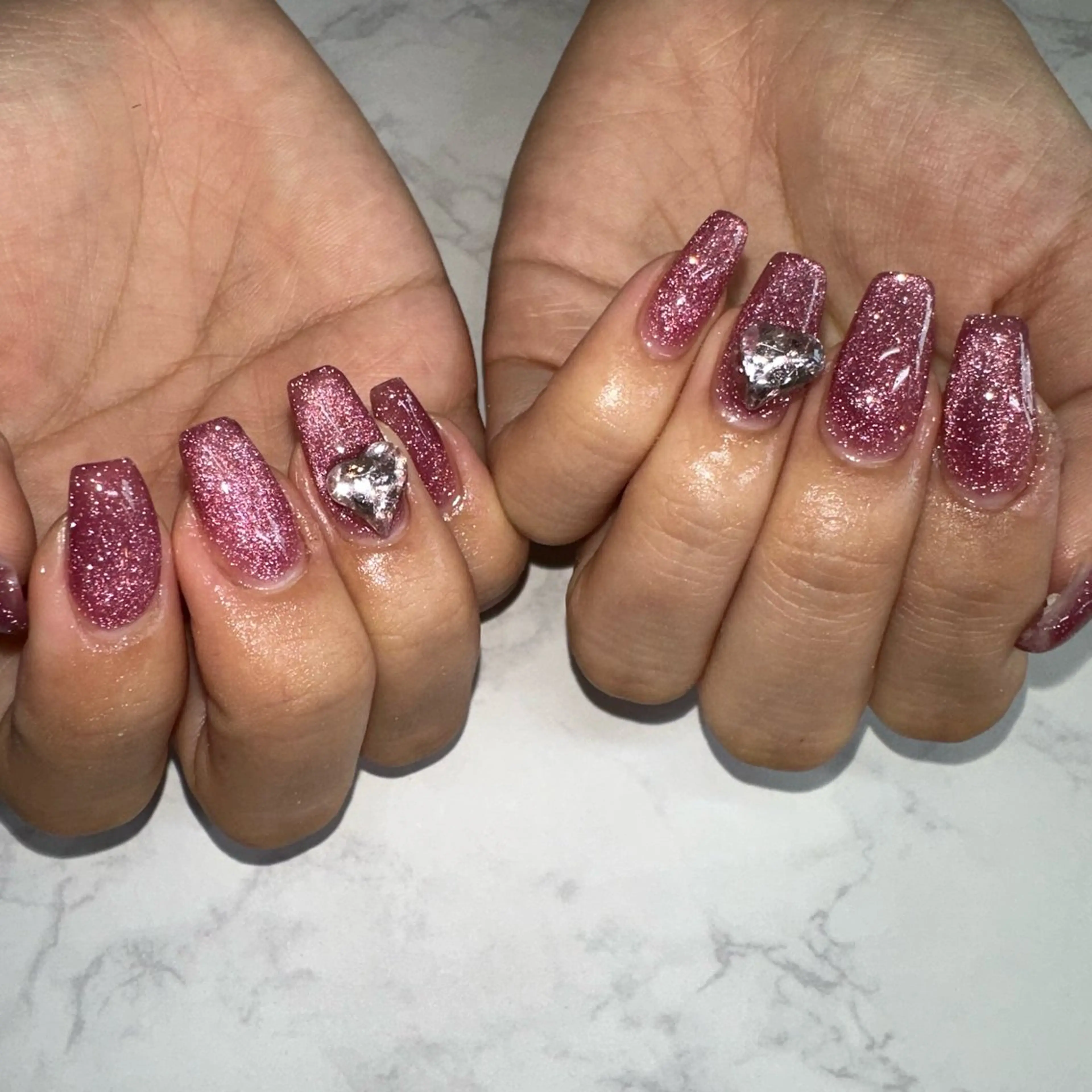 ネイル フラッシュネイル マグネットネイル 369所属・🐕 369のネイルデザイン