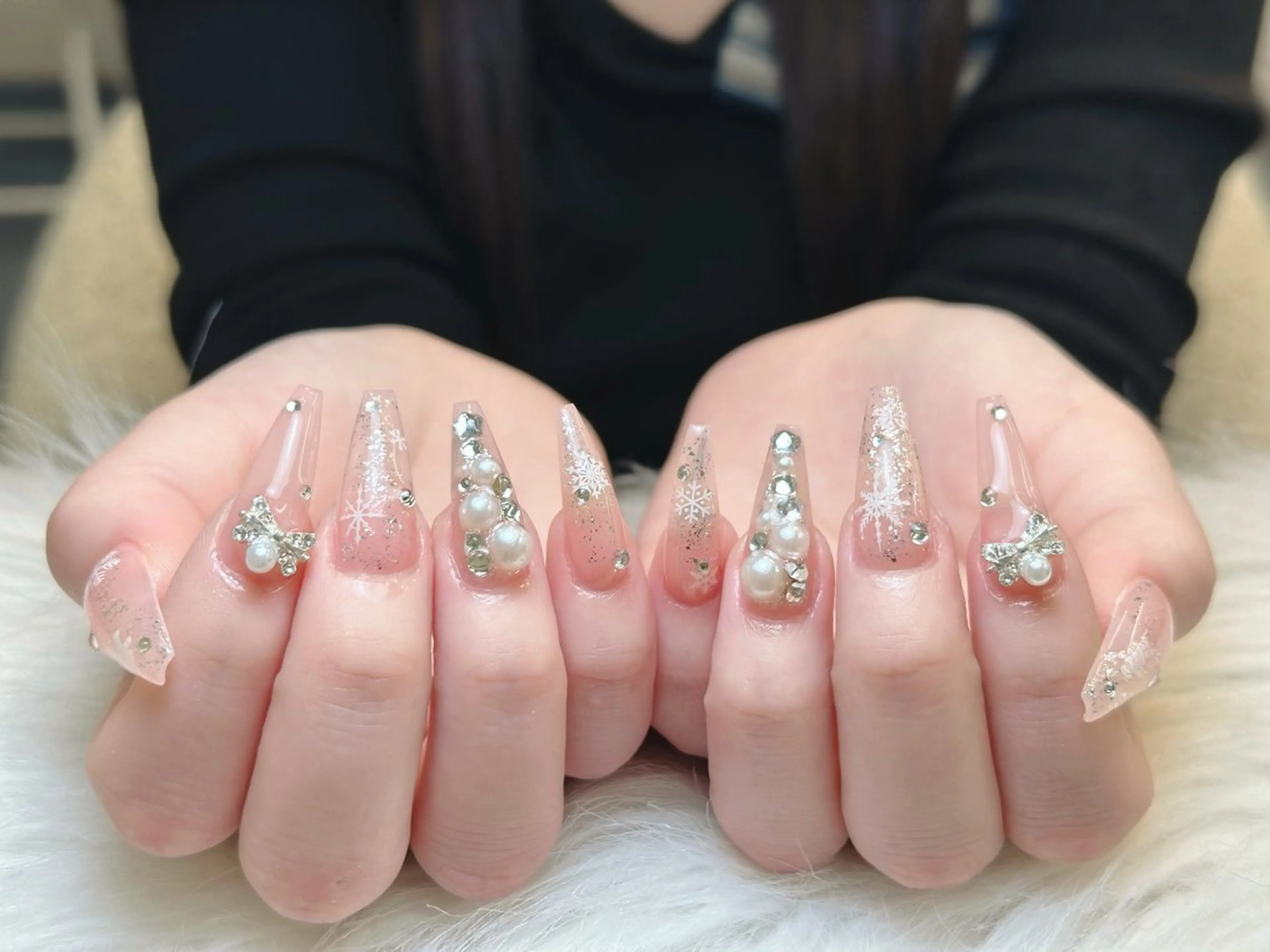 ネイル アートネイル 成人式 ジェルネイル ニュアンスネイル 夏ネイル ハンドネイル Nienail_ Luxeのネイルデザイン