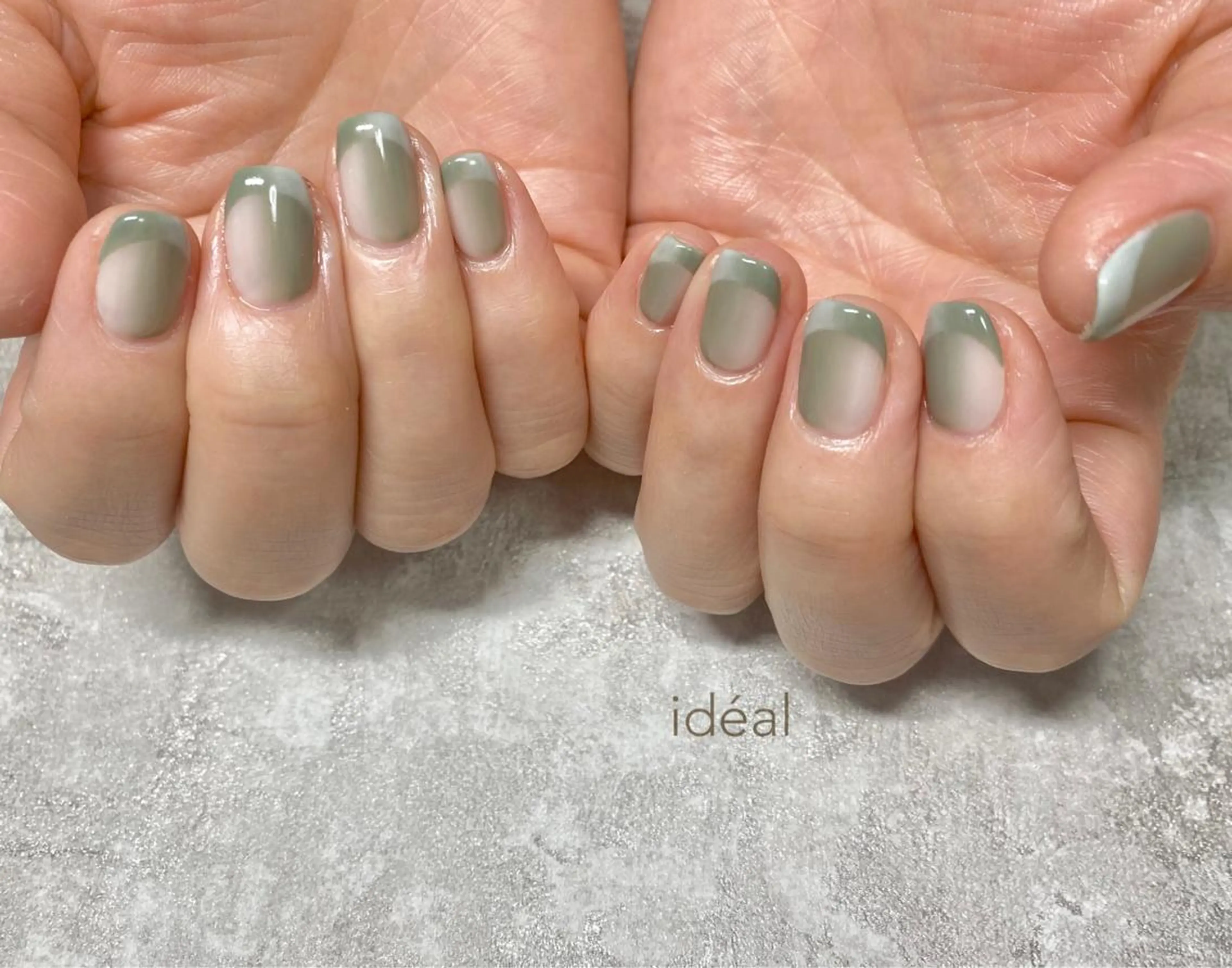 ネイル フレンチネイル オンブレフレンチ ide. Mikiのネイルデザイン