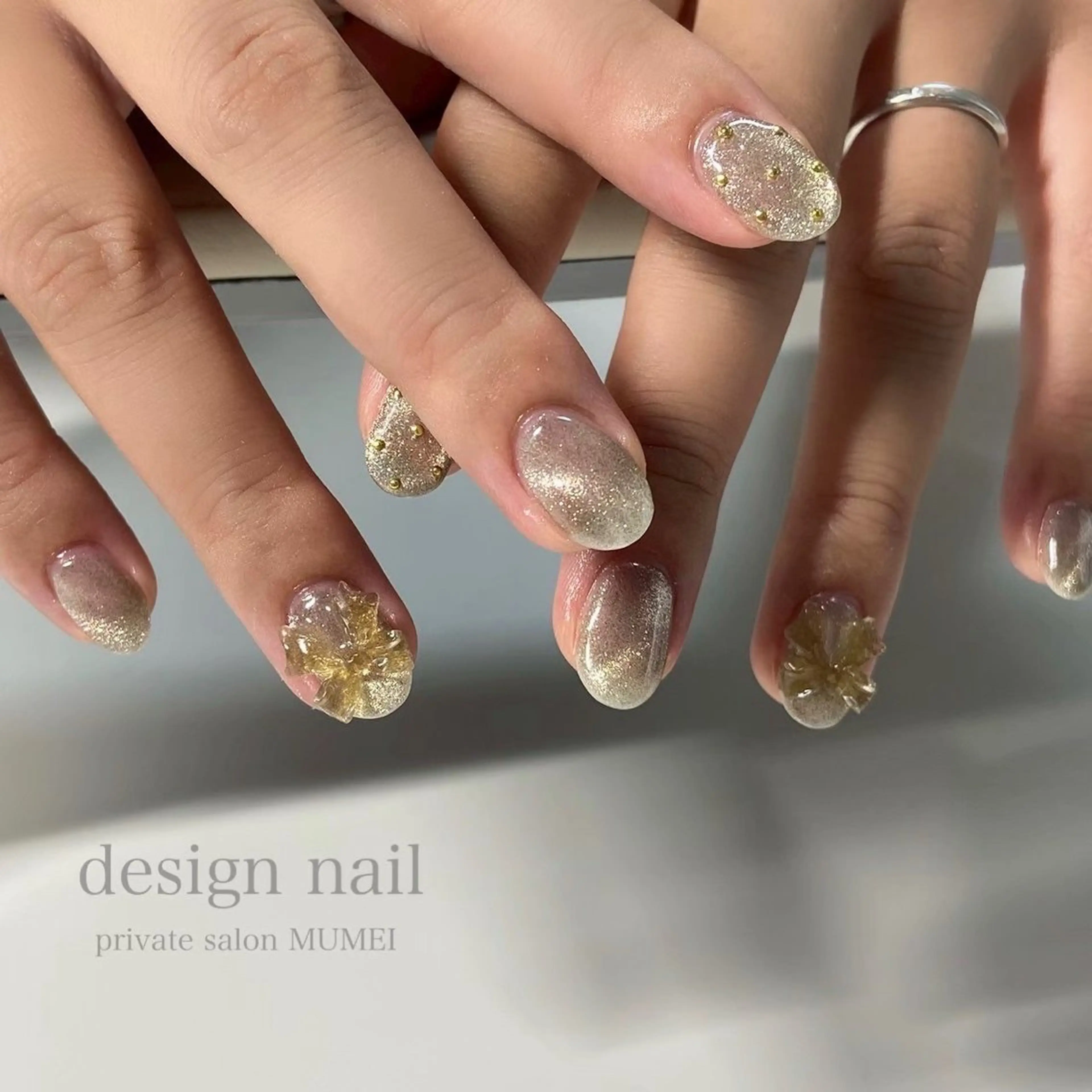 ネイル ハンドネイル private salon MUMEI所属・🫧 KAORIのネイルデザイン