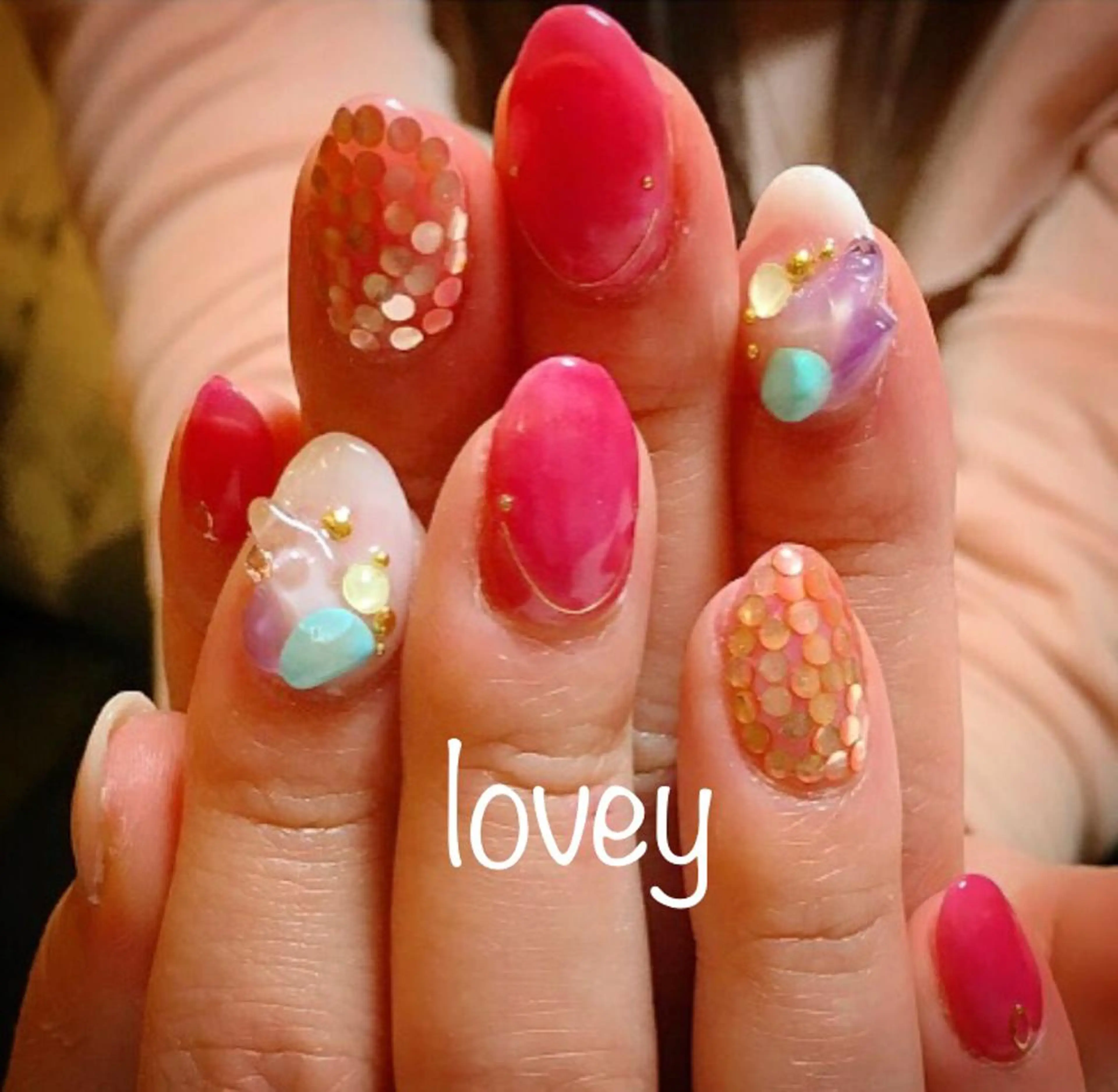 ネイル プライベートサロン loveyのネイルデザイン