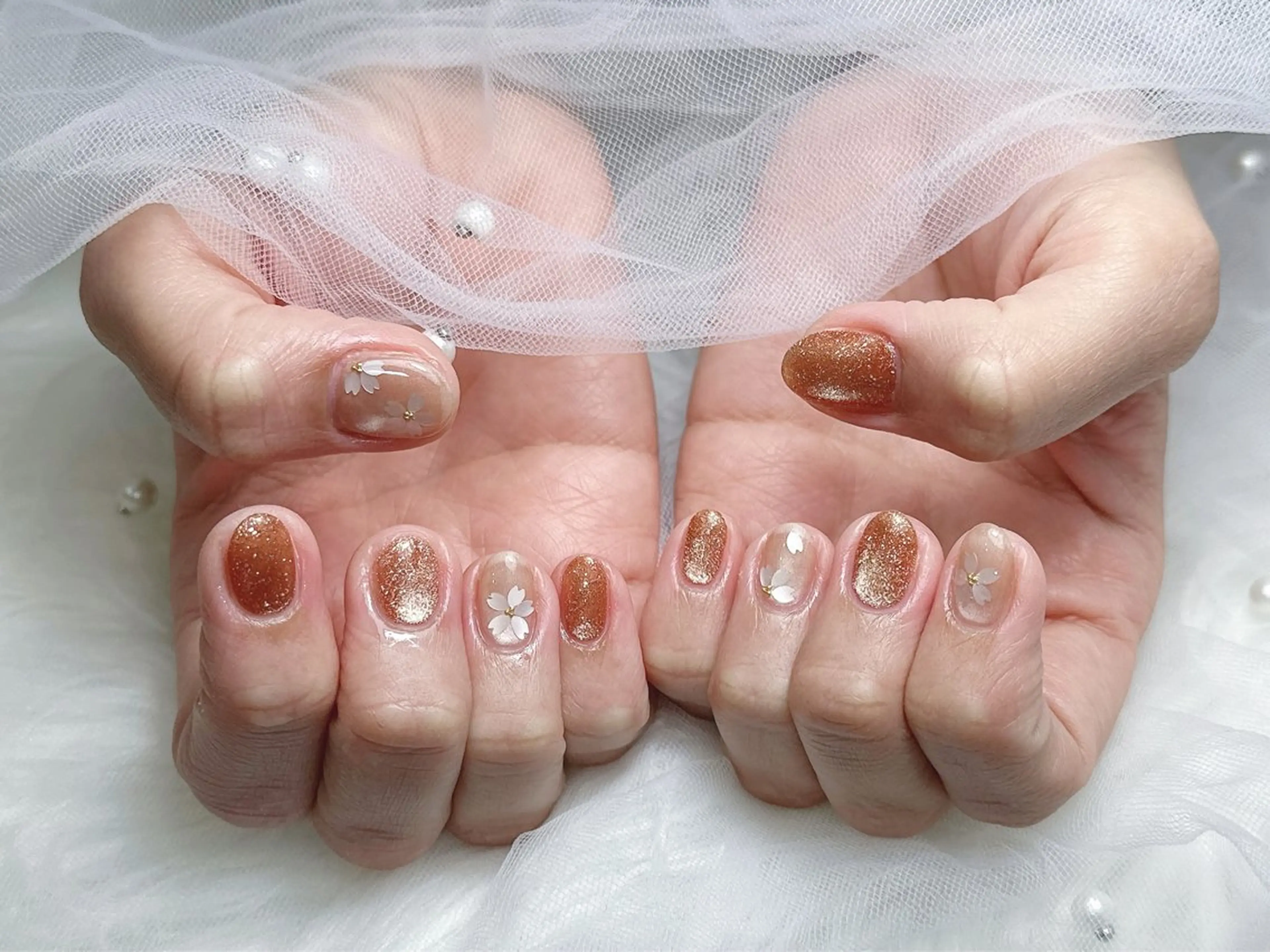 ネイル ハンドネイル 【Eclat ｴｸﾗ】nail＆beauty所属・Eclat〔ｴｸﾗ〕 MOEKA𝜗𝜚*のネイルデザイン