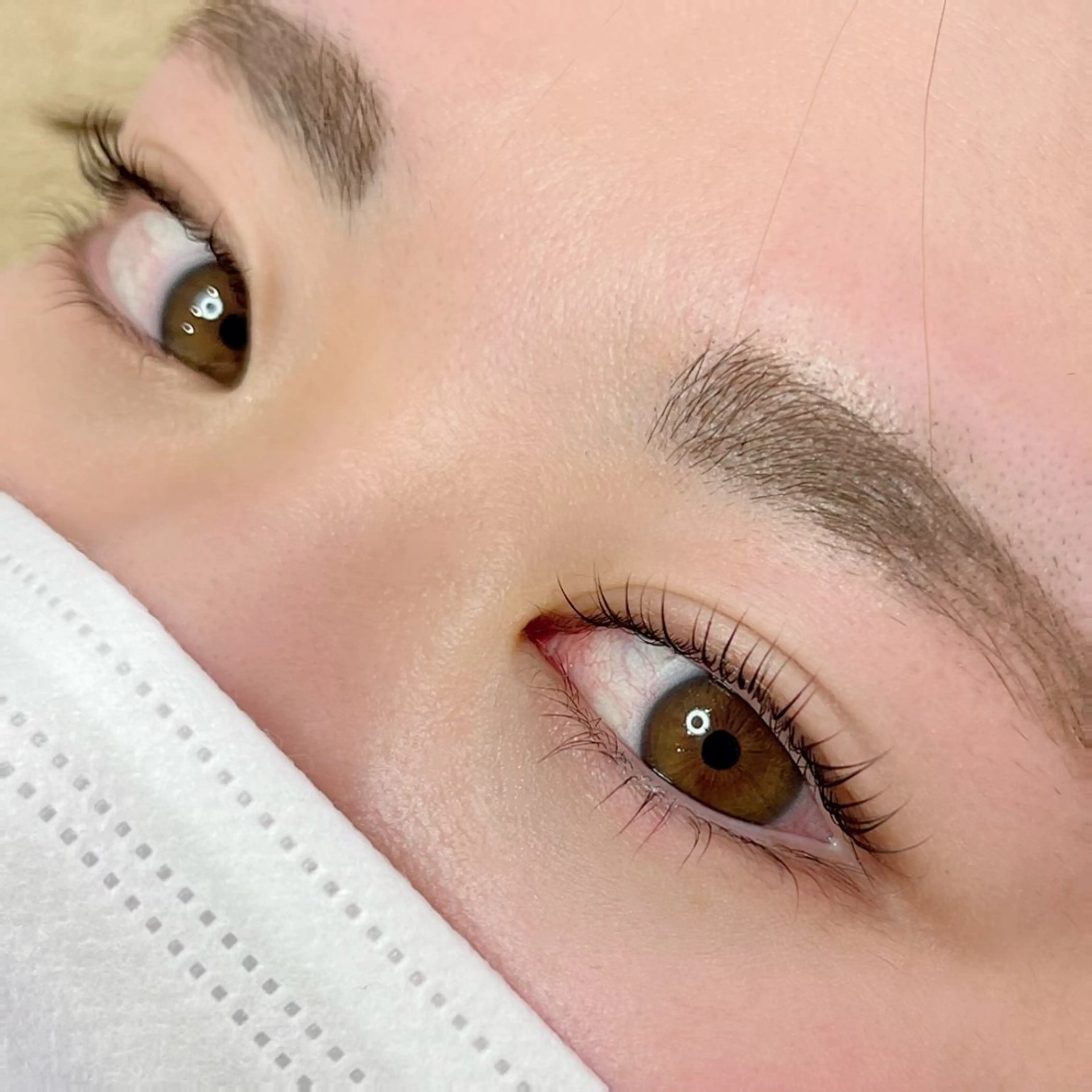 まつ毛パーマ　上下🩰コーティング付きの写真