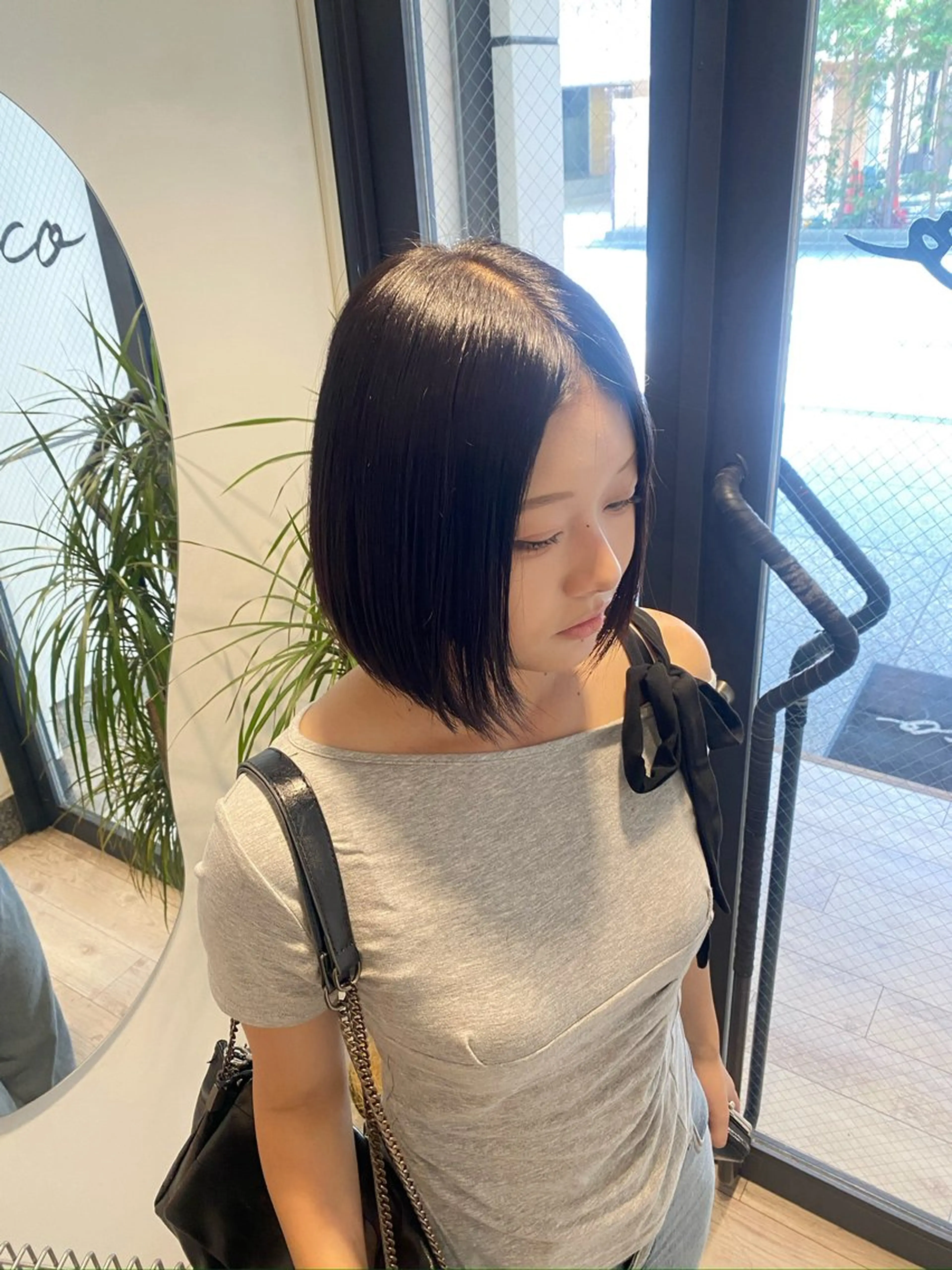 ミディアム カット ヘアカラー トリートメント 🍑 モモカ🍑のヘアスタイル