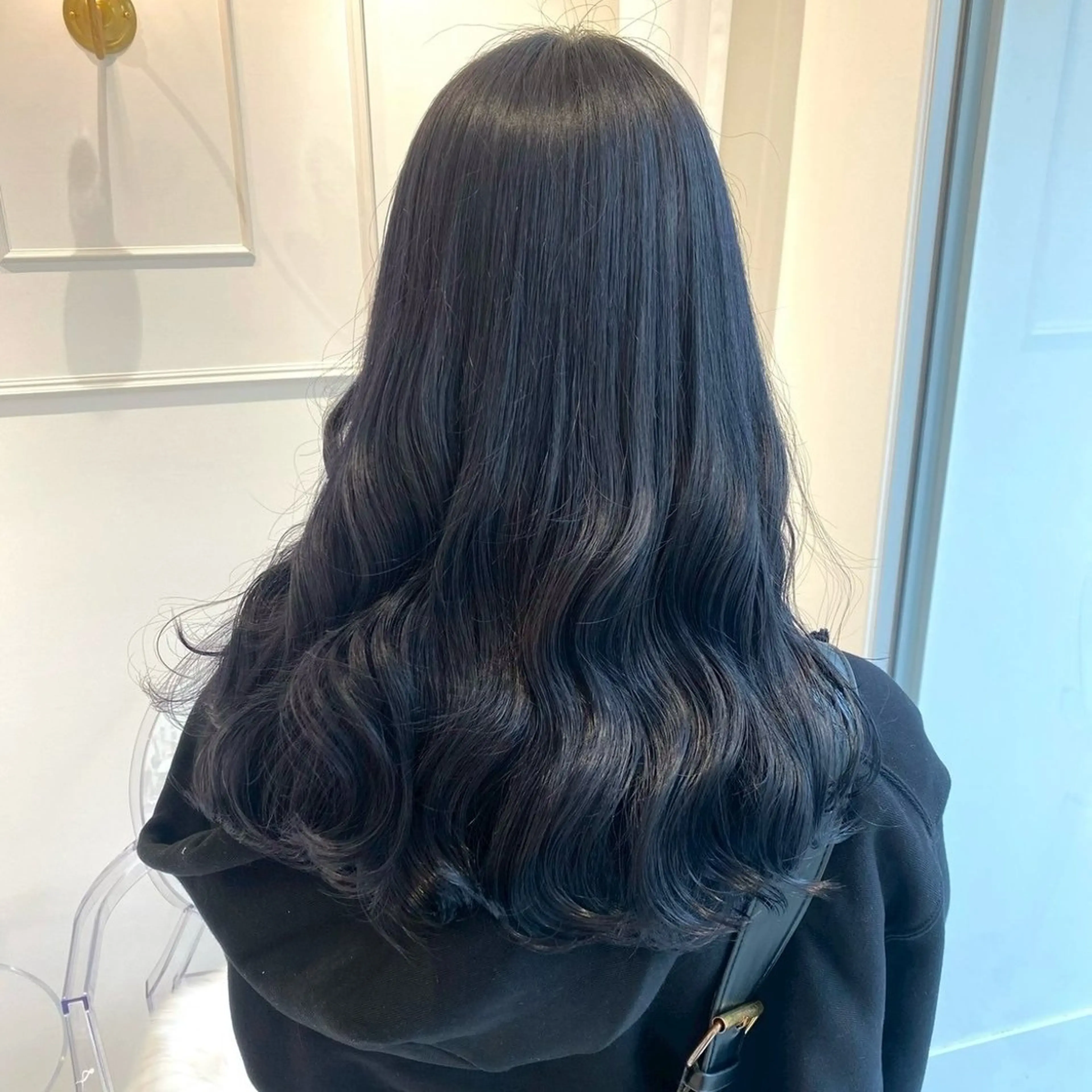 ロング カラー ヘアカラー Parve Mix 森 美遥🇰🇷🩶のヘアスタイル