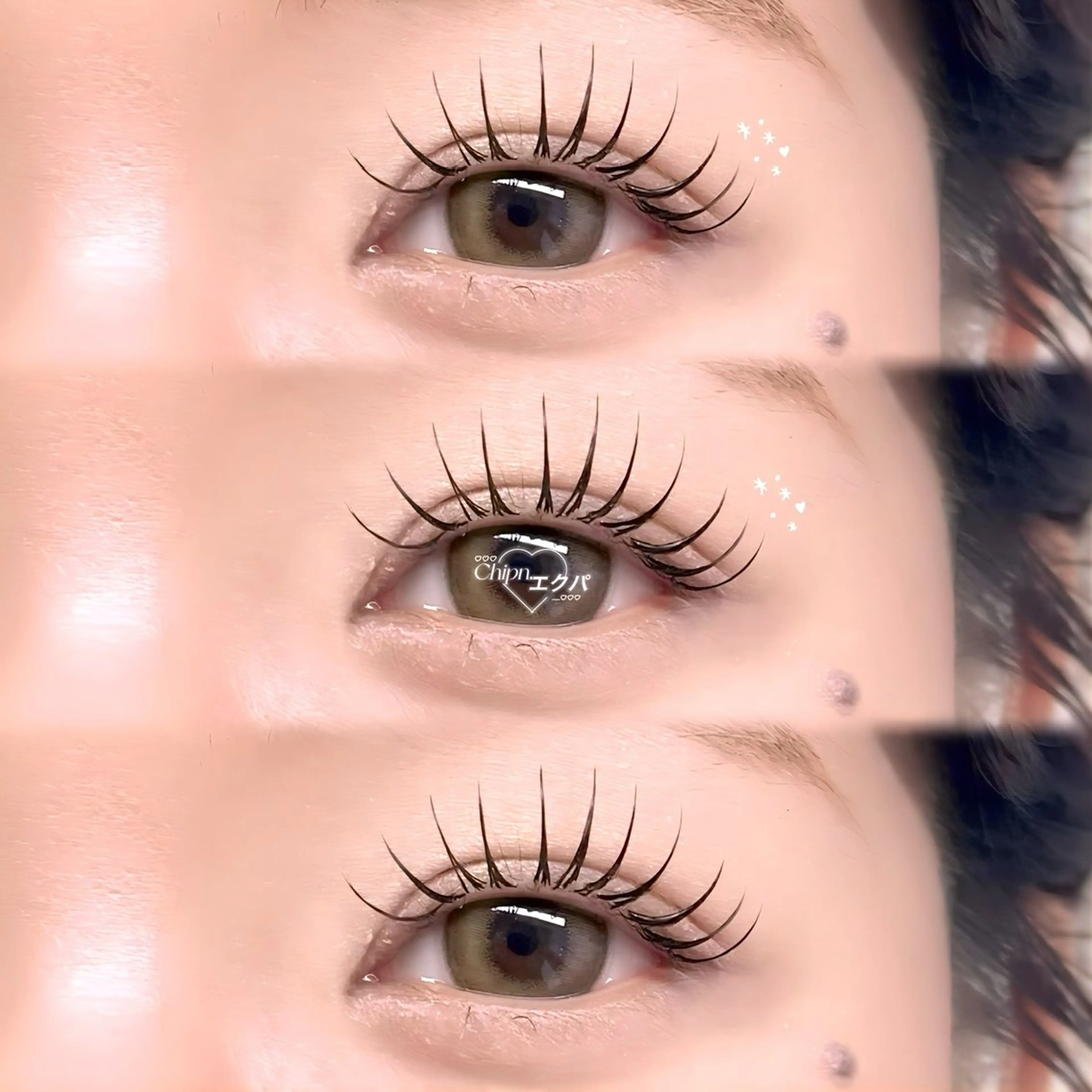 【当日限定】🤍⋆꙳[ エクステ✖️まつげパーマ ] エクパ 80本　90分の写真