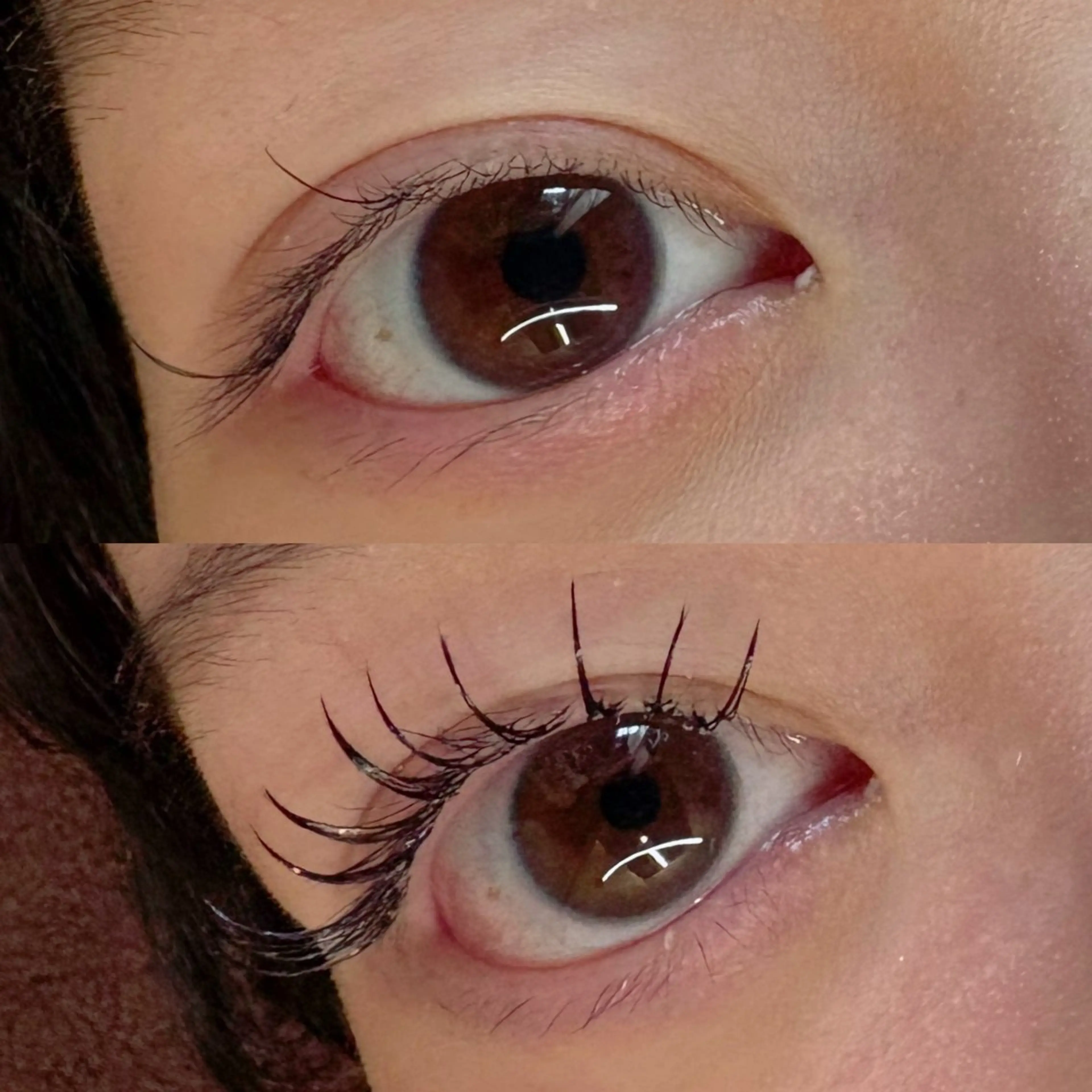 マツエク・マツパ 目尻長め 【愛され眉毛作る人】 nozomiのマツエク・マツパデザイン