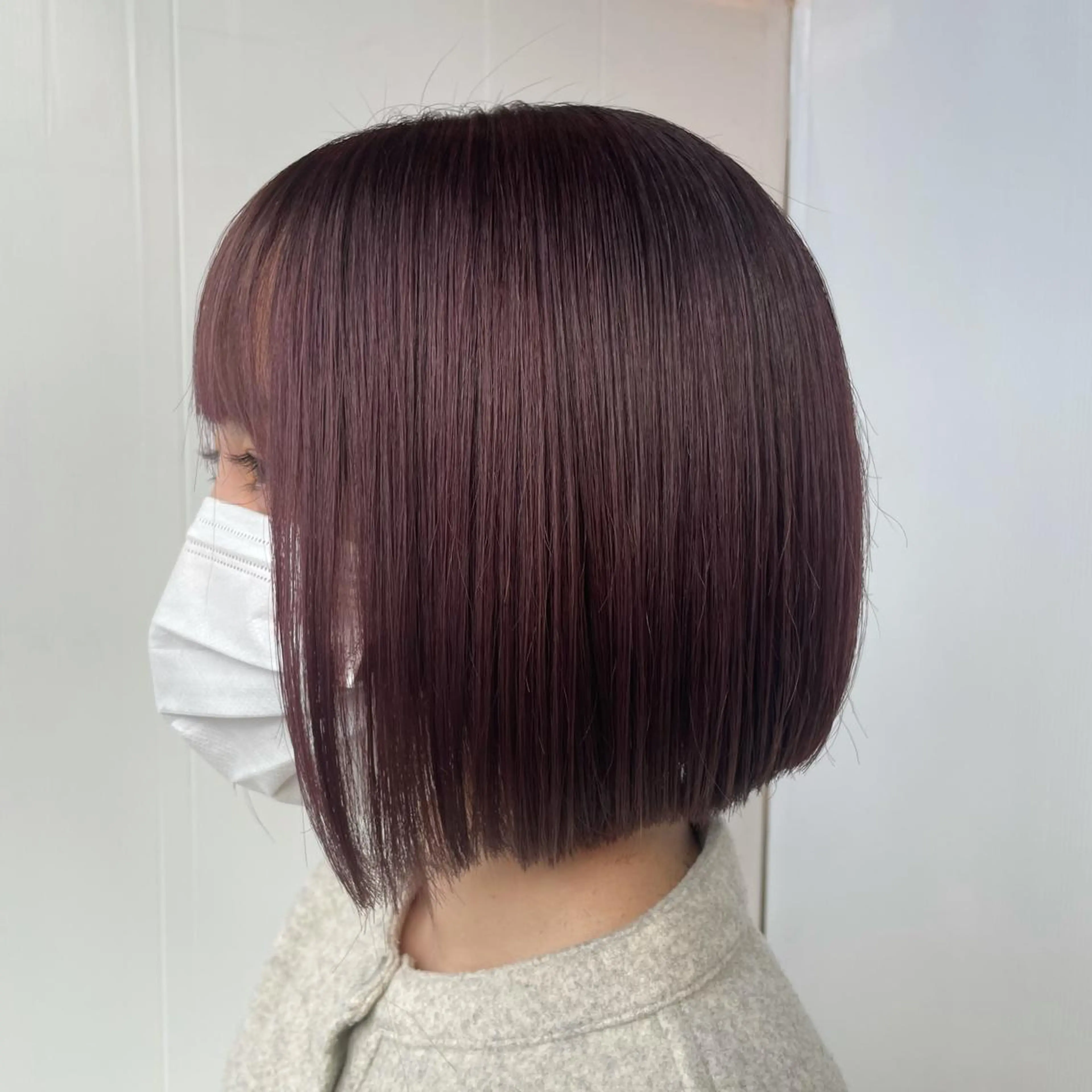 ショート カラー ブリーチ グラデーションカラー ハイライトカラー ピンクカラー ハイライト ショート・ボブ 中村俊哉のヘアスタイル