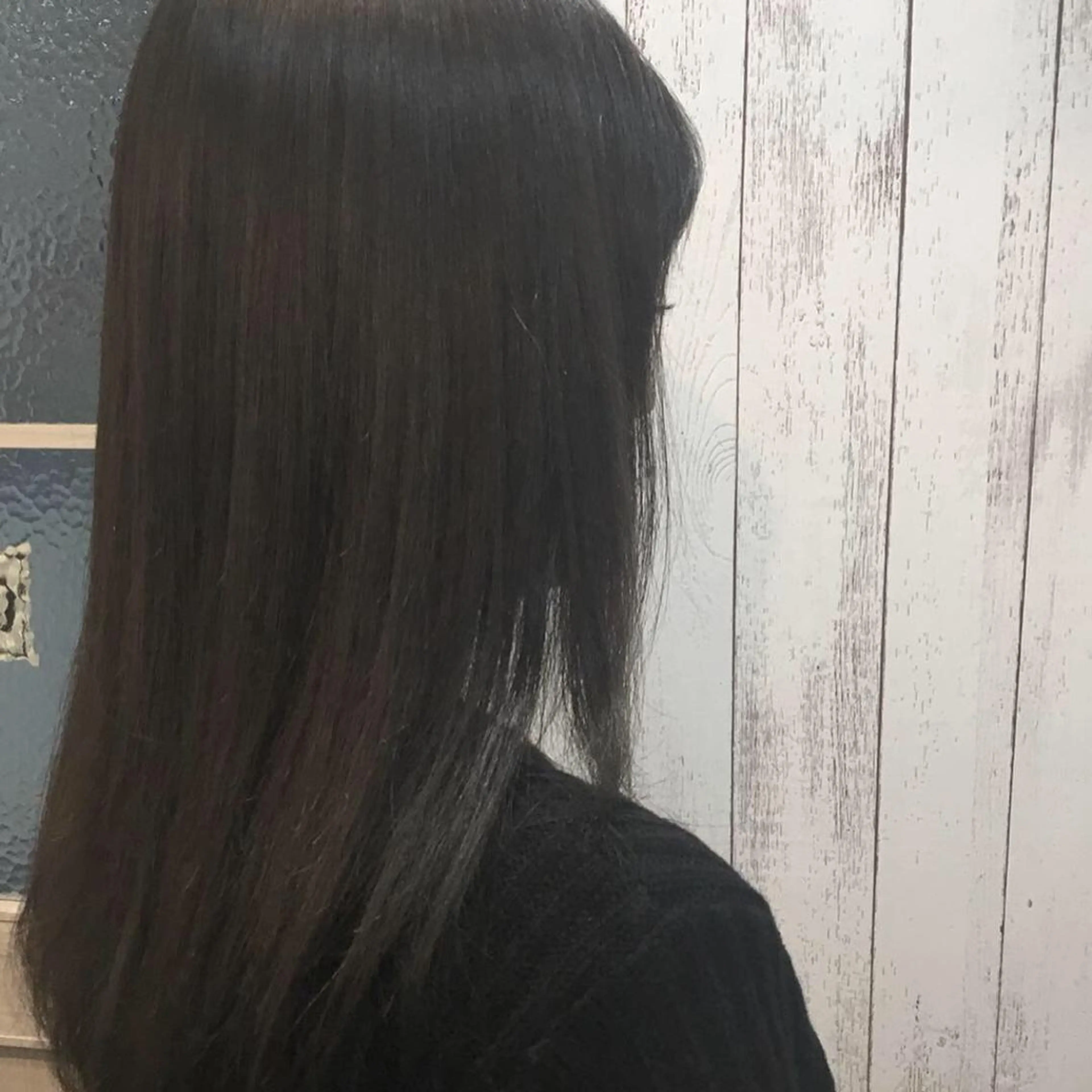 セミロング カラー パーマ embrace エンブレイスのヘアスタイル