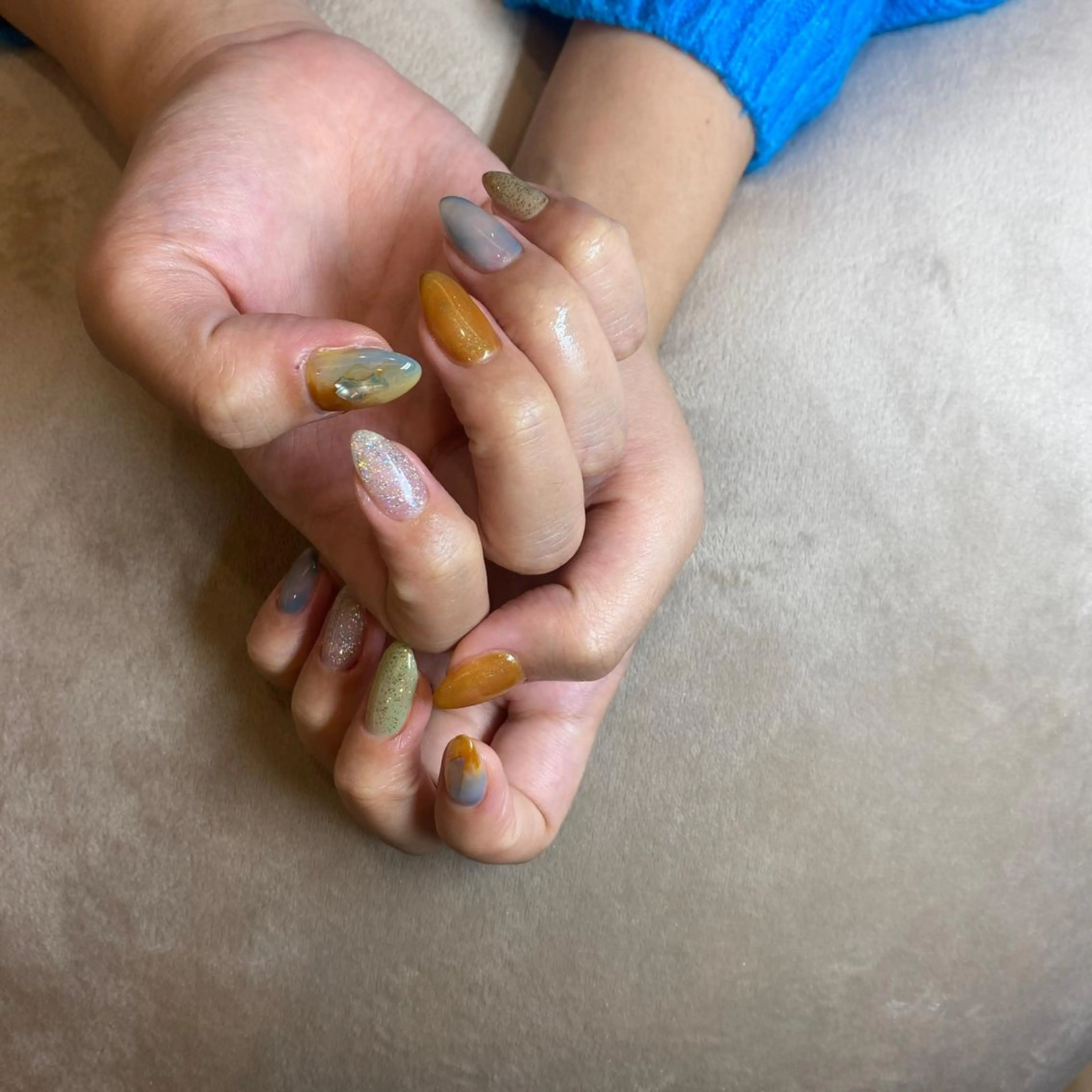 ネイル フリーランス¨̮⃝ ネイリストOKADAのネイルデザイン