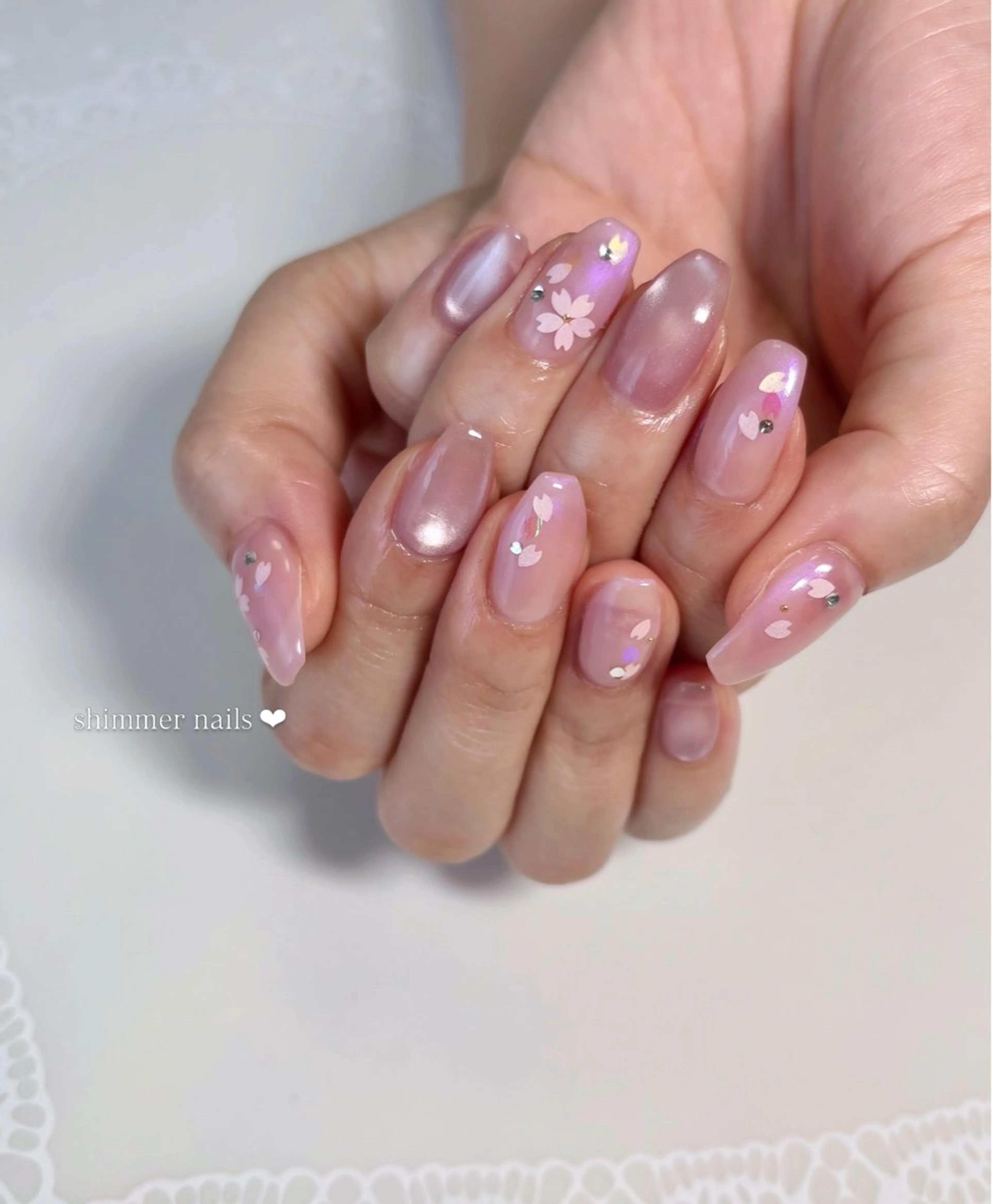 ネイル shimmer nailsのネイルデザイン