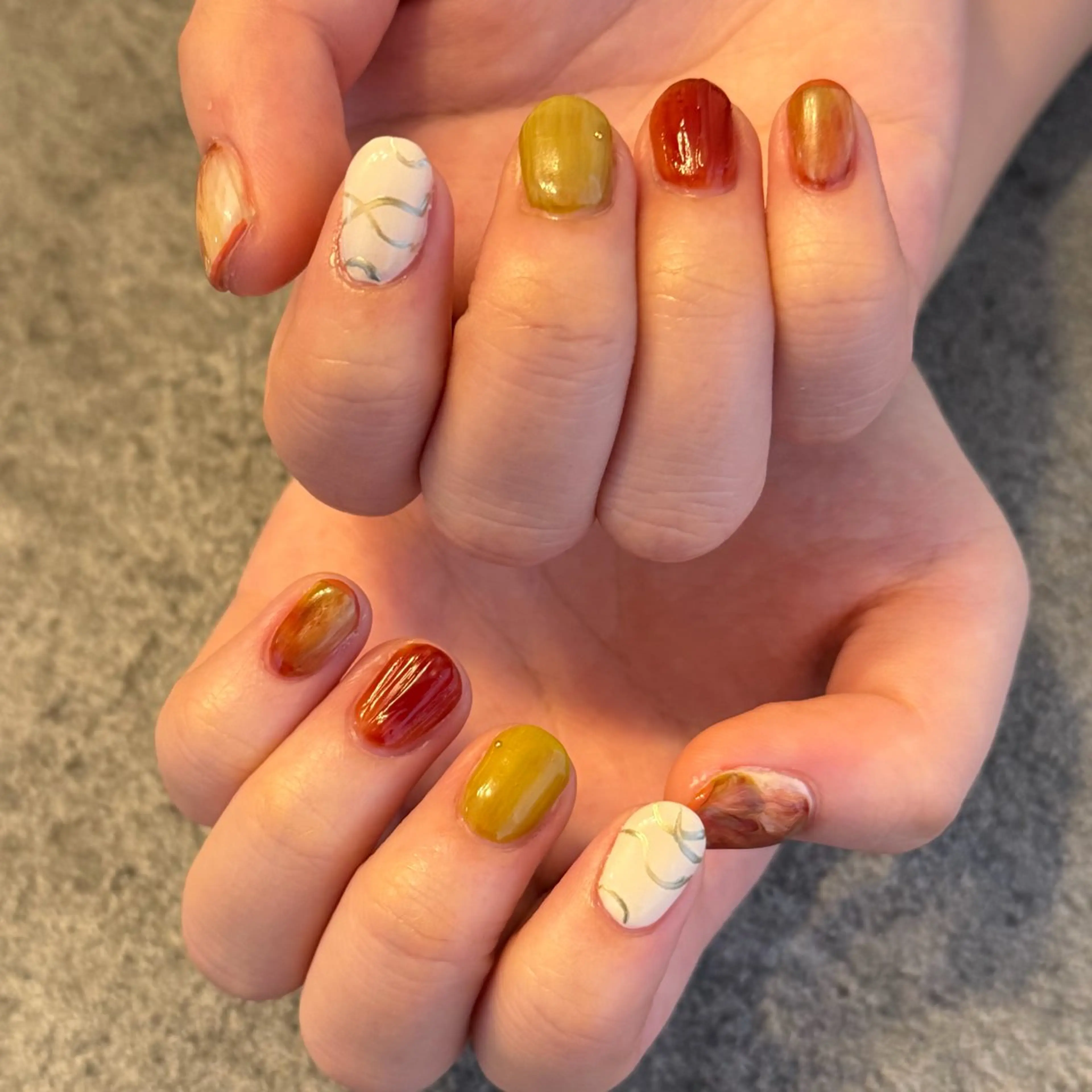 ネイル 自由が丘サロン あやめ💅のネイルデザイン