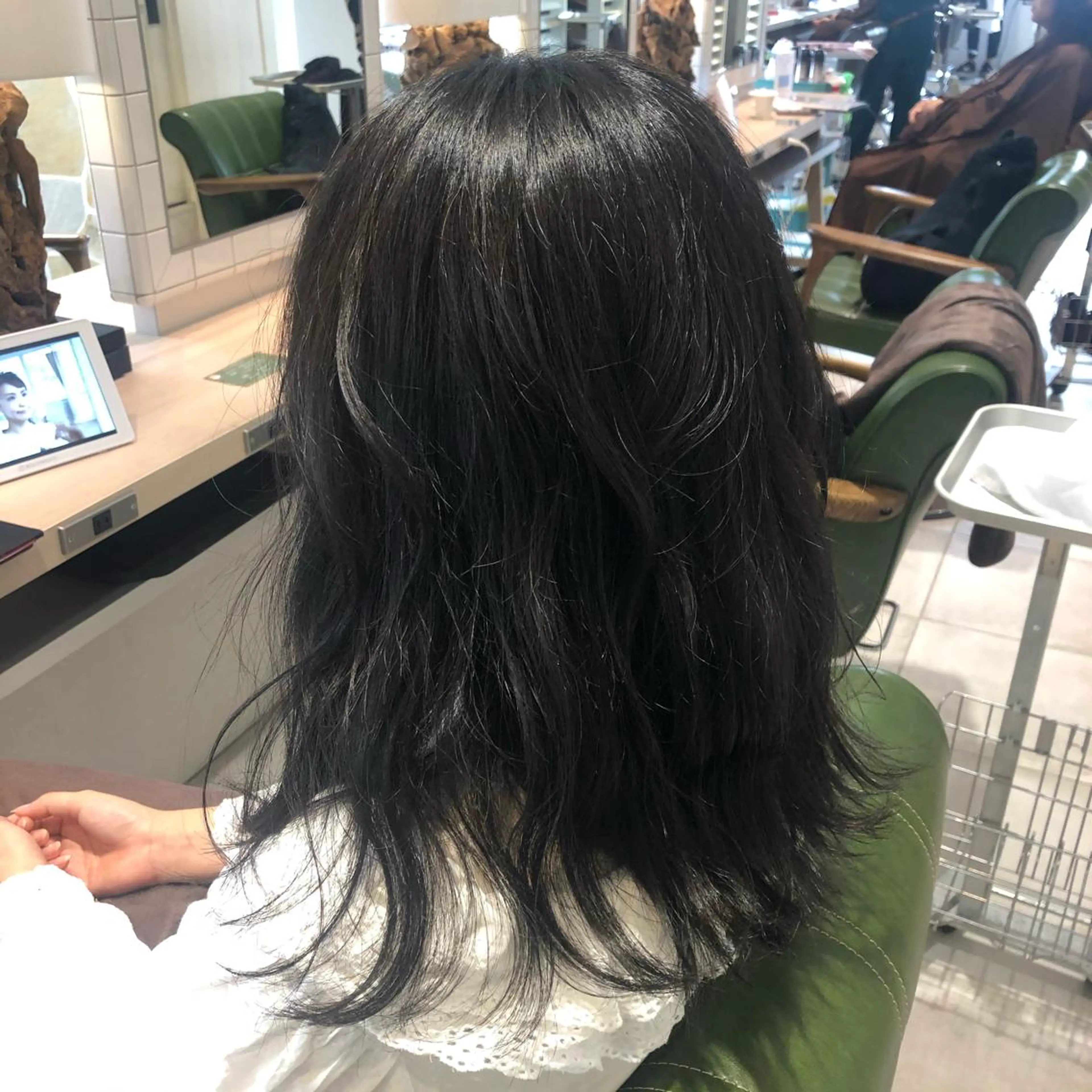 ロング カラー 透明感カラー EARTH志木/佐藤 氷河のヘアスタイル