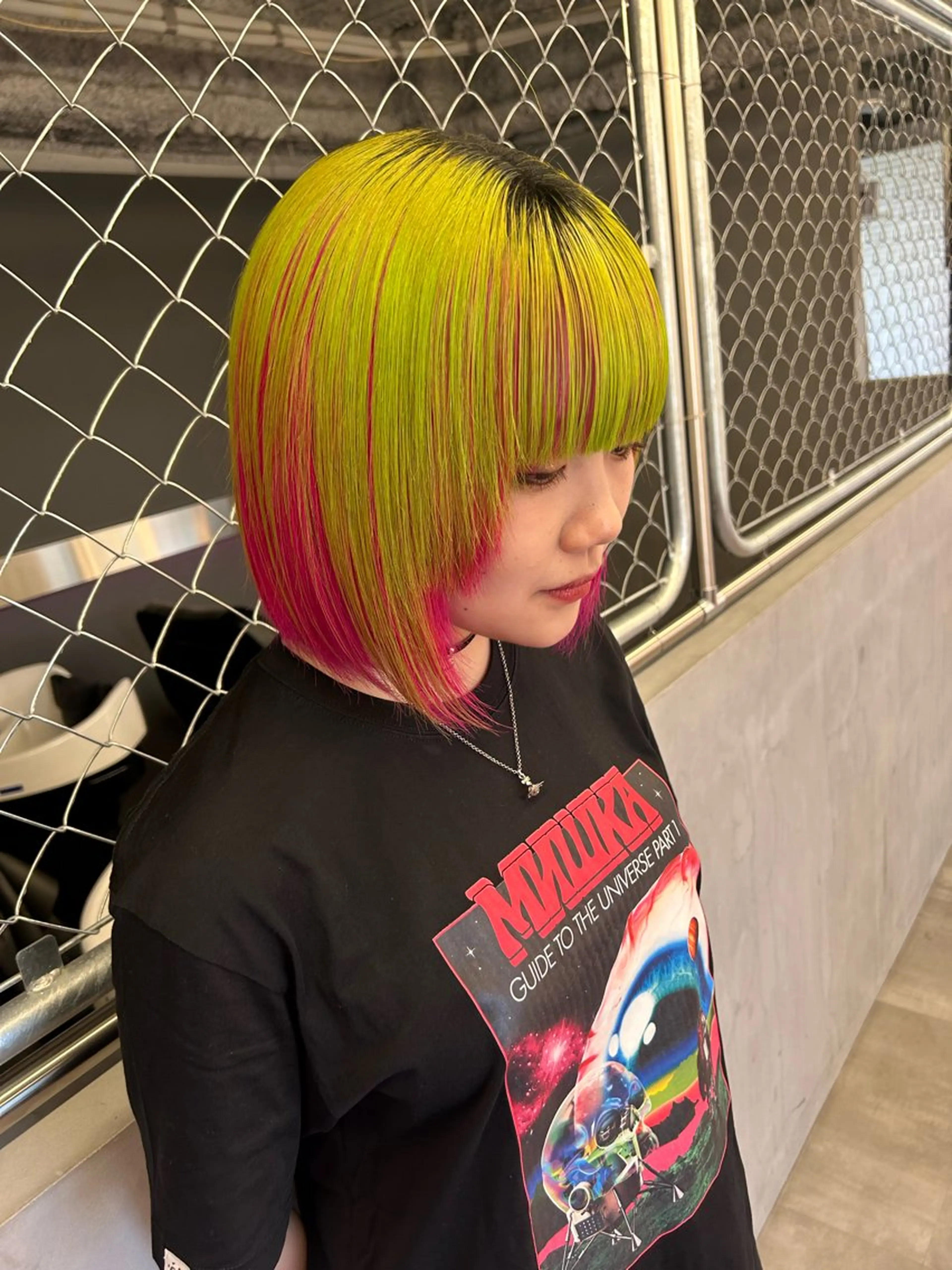 ショート カラー ELU. by stella所属・ELU.☁️ ARIのヘアスタイル