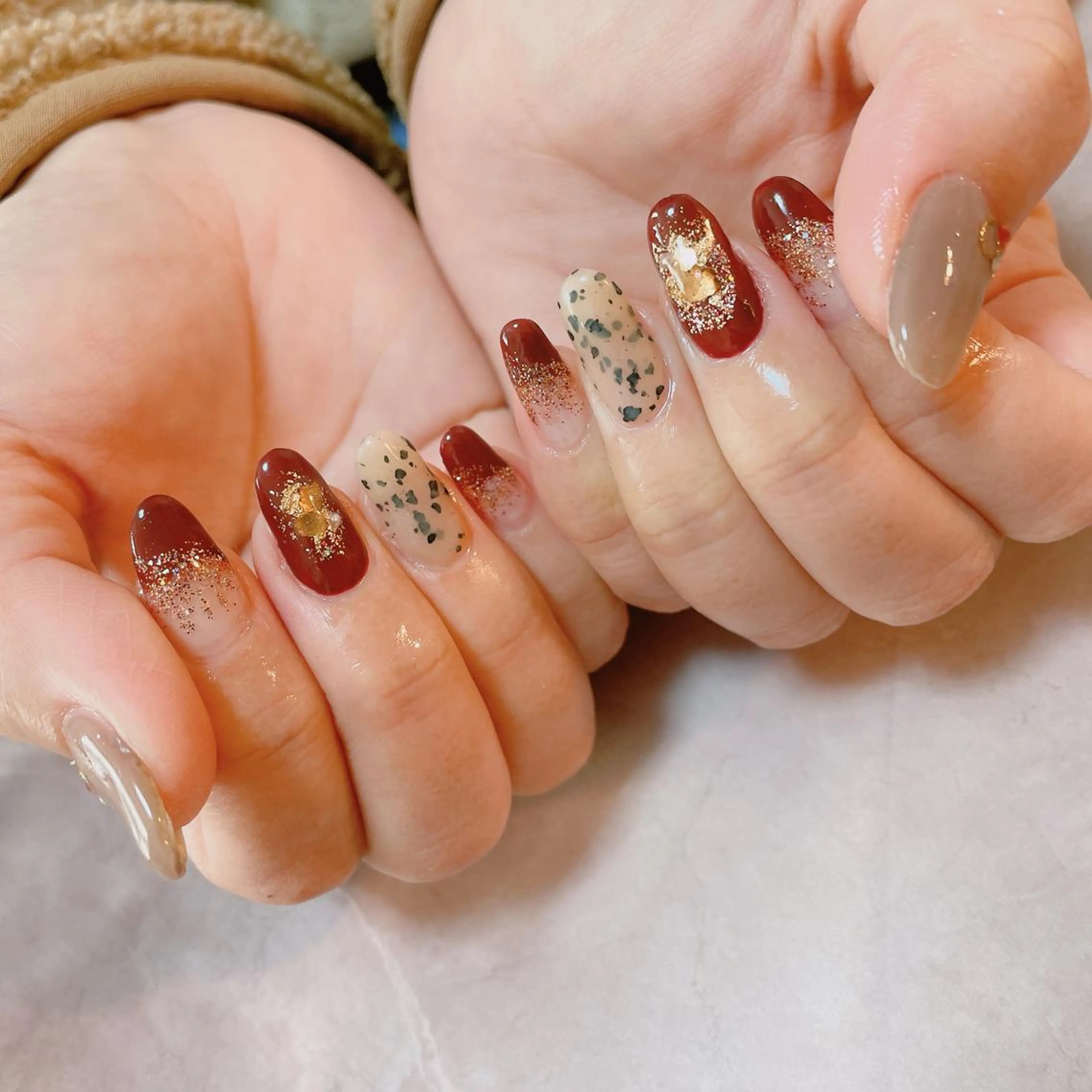 ネイル ハンドネイル nakamoto yuukaのネイルデザイン