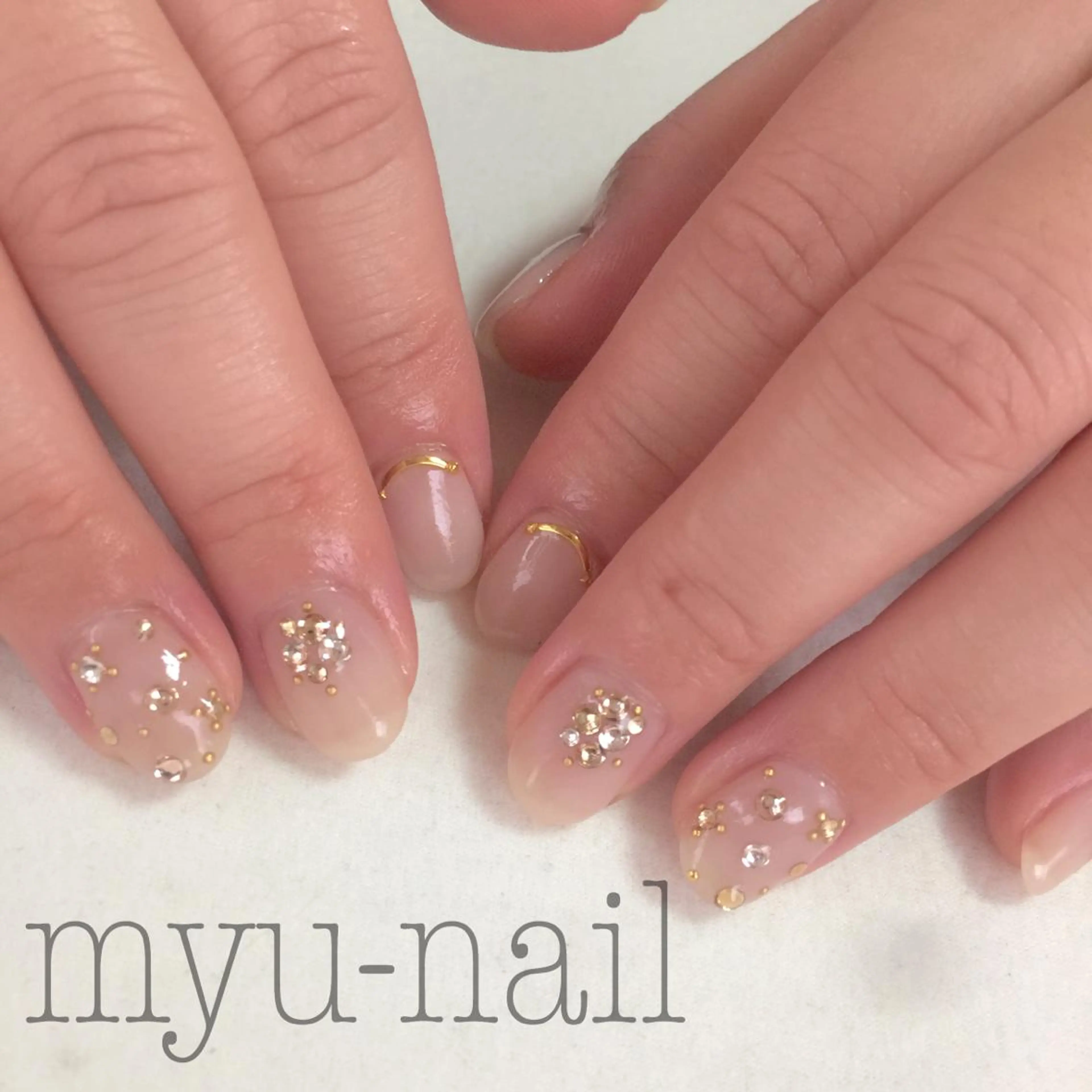 ネイル ハンドネイル ホームサロン myu-nailのネイルデザイン