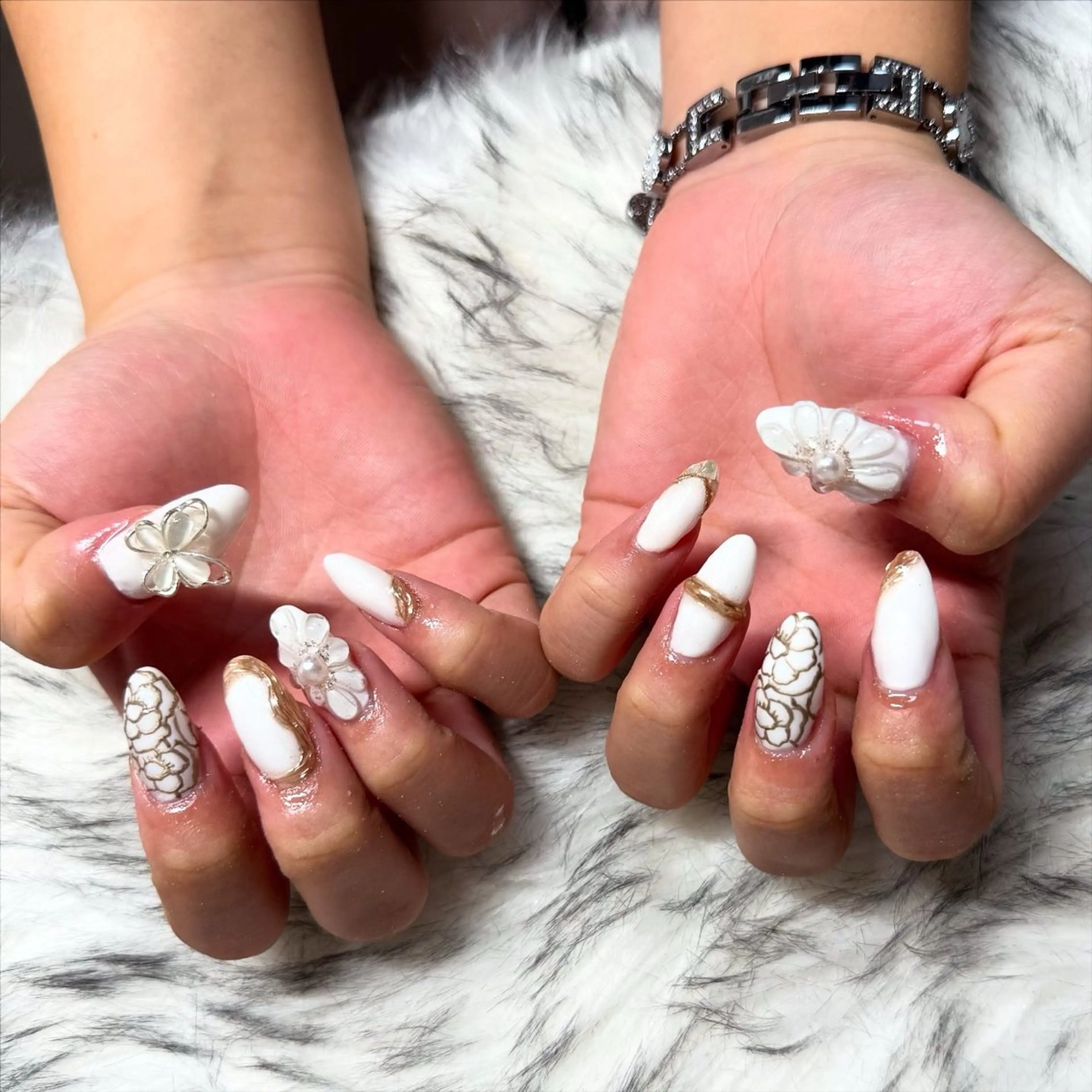 ロング ハンドネイル mao .のネイルデザイン