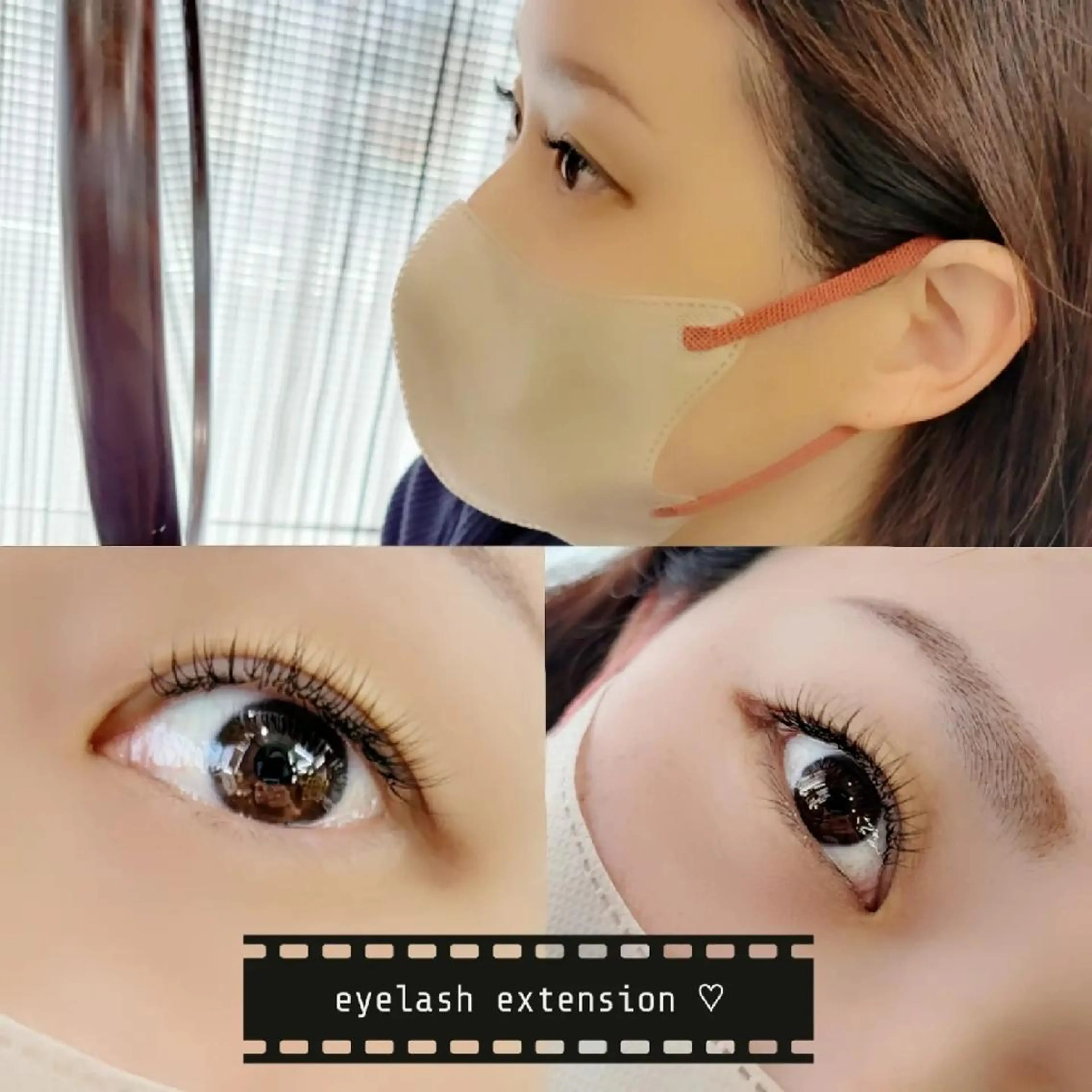 マツエク・マツパ shalm hair lounge所属・風間 莉緒のマツエク・マツパデザイン