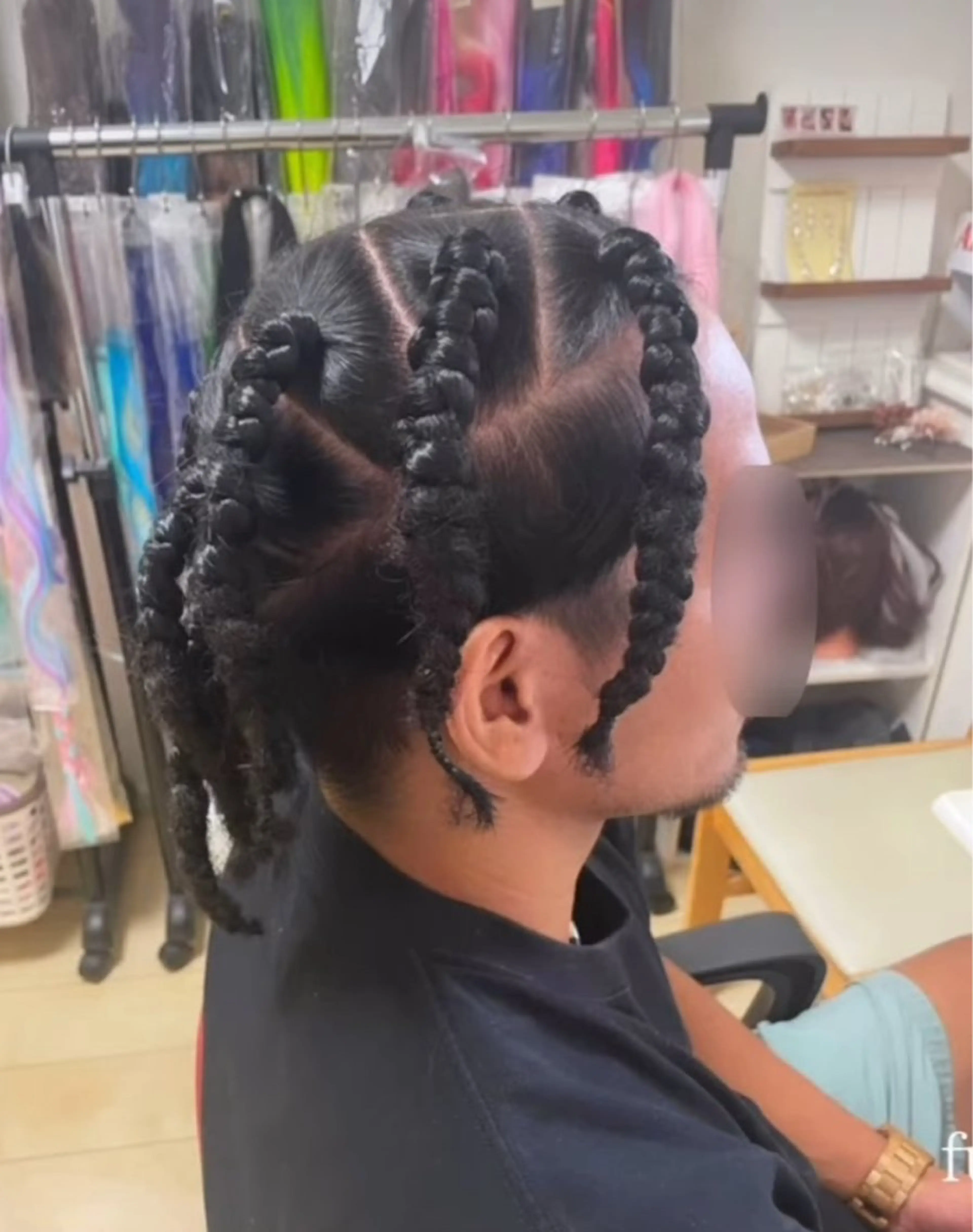 ブレイズエクステ20本（肩まで）の写真