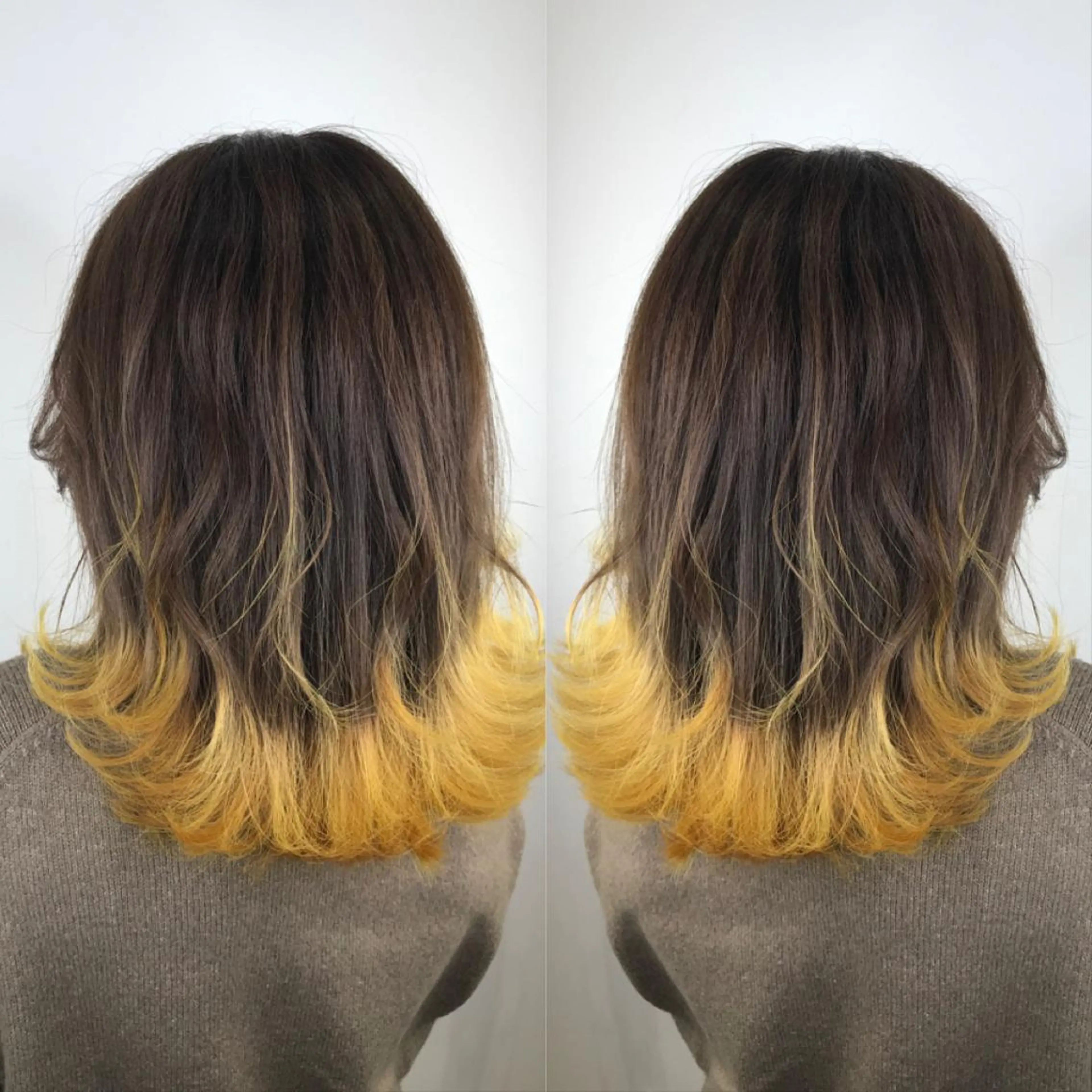 ミディアム カラー ブリーチ カット ヘアカラー トリートメント mahaloha千代田所属・大橋 輝久のヘアスタイル