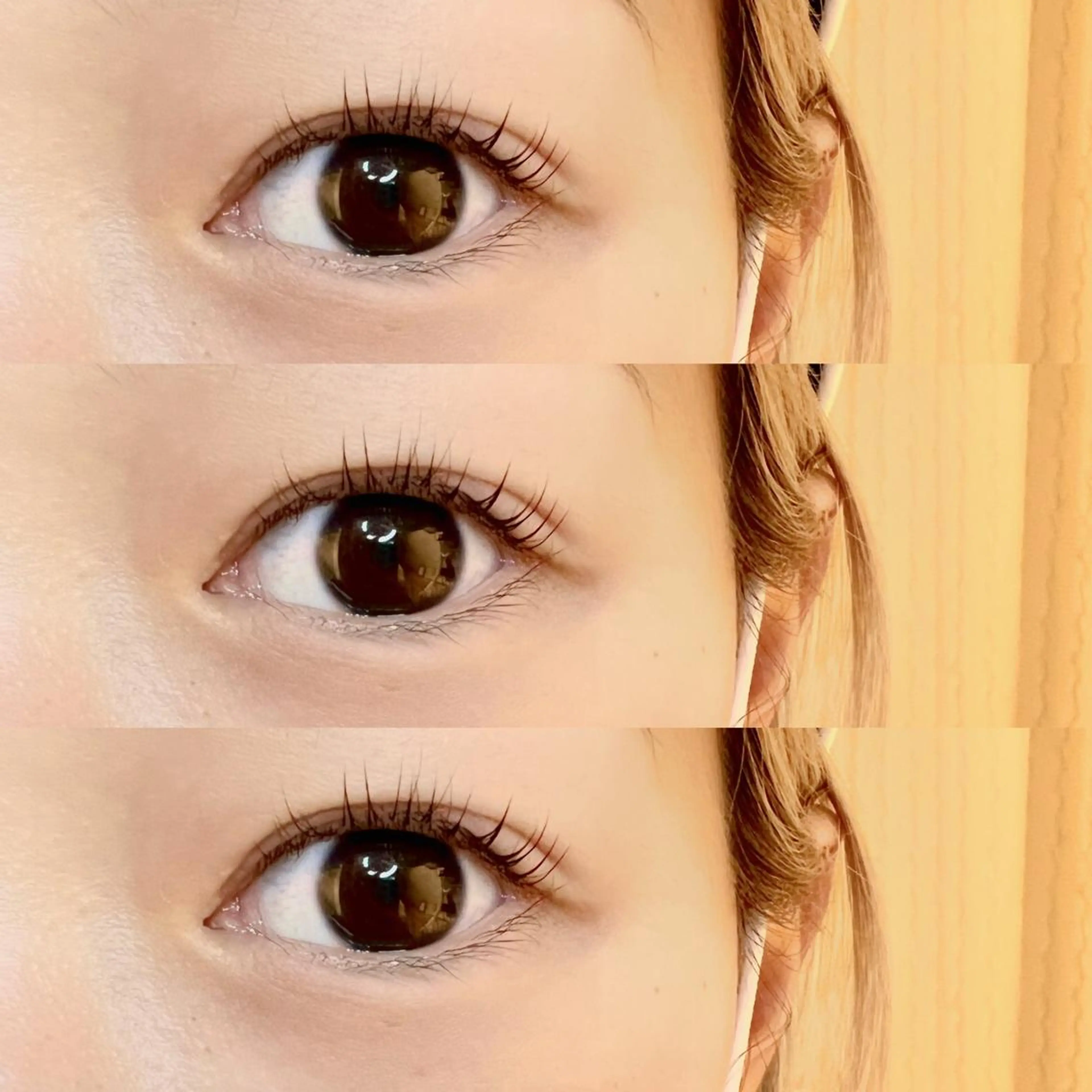 マツエク・マツパ マツパ KNACK eye lash RISAのマツエク・マツパデザイン