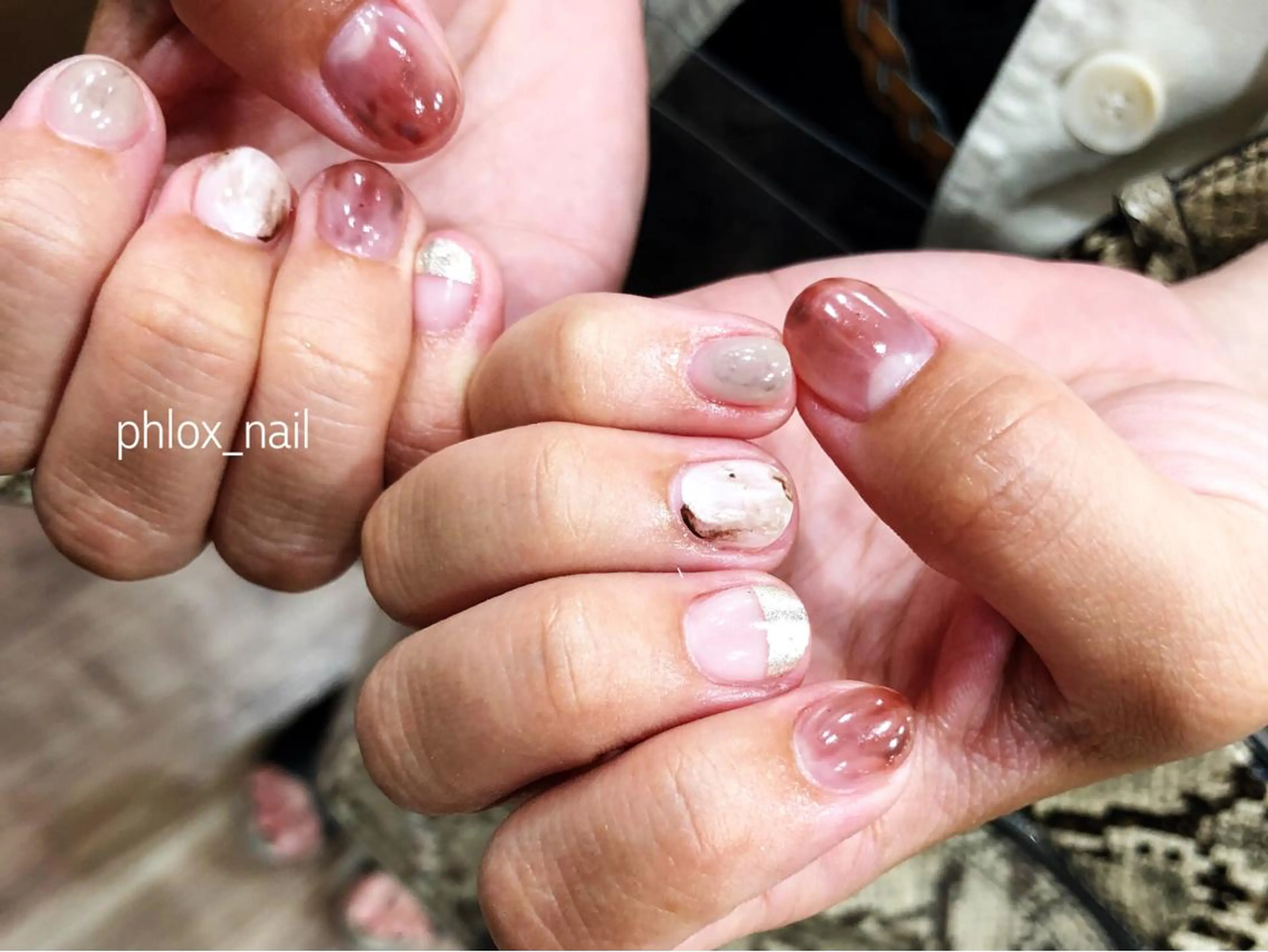 ネイル s/w ＿shokoのネイルデザイン