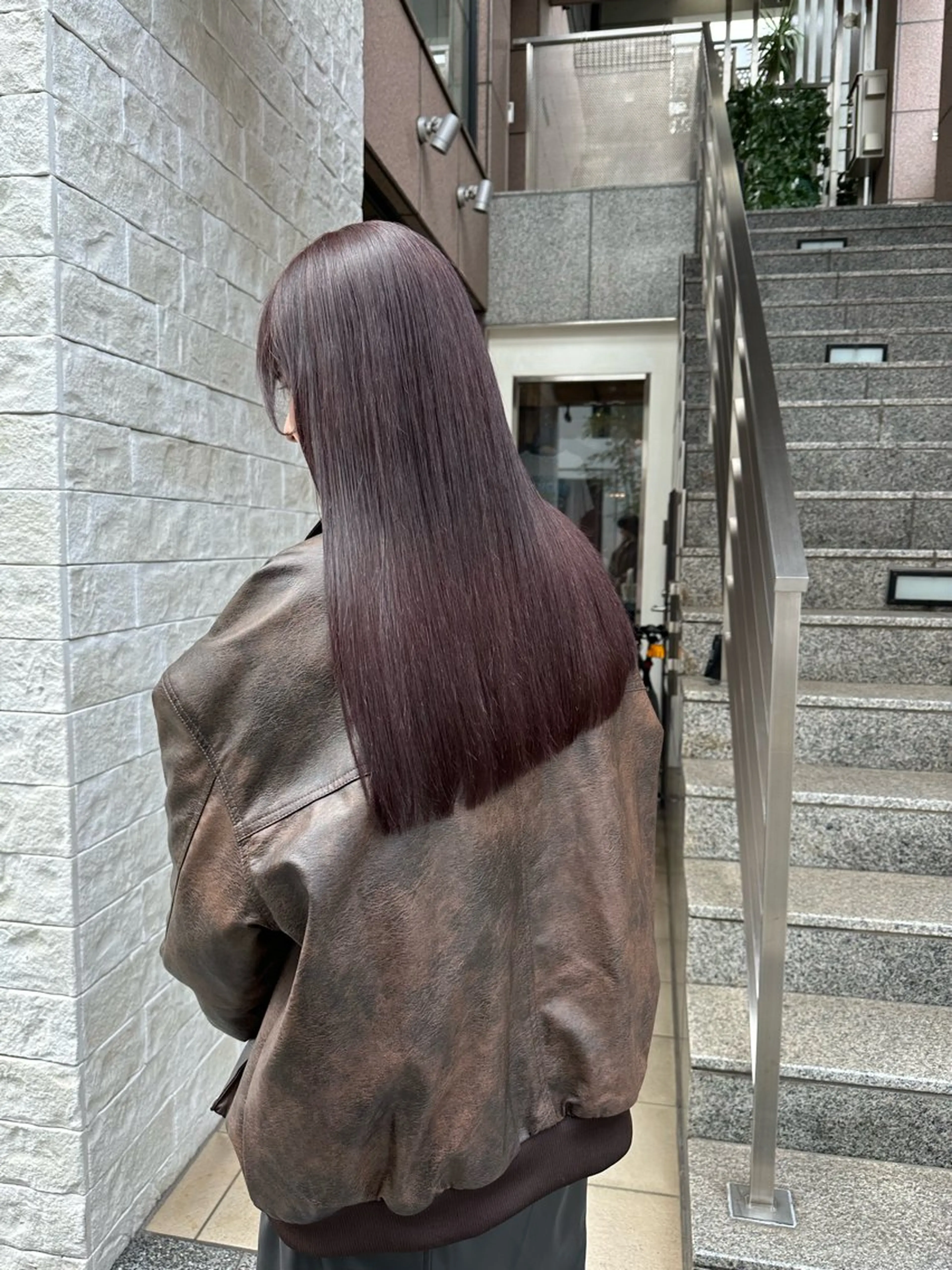 ロング カラー ブリーチ ハイトーンカラー ブリーチなしカラー ボブ ロング REINA☁️透明感 カラー/ぷつっと♡のヘアスタイル