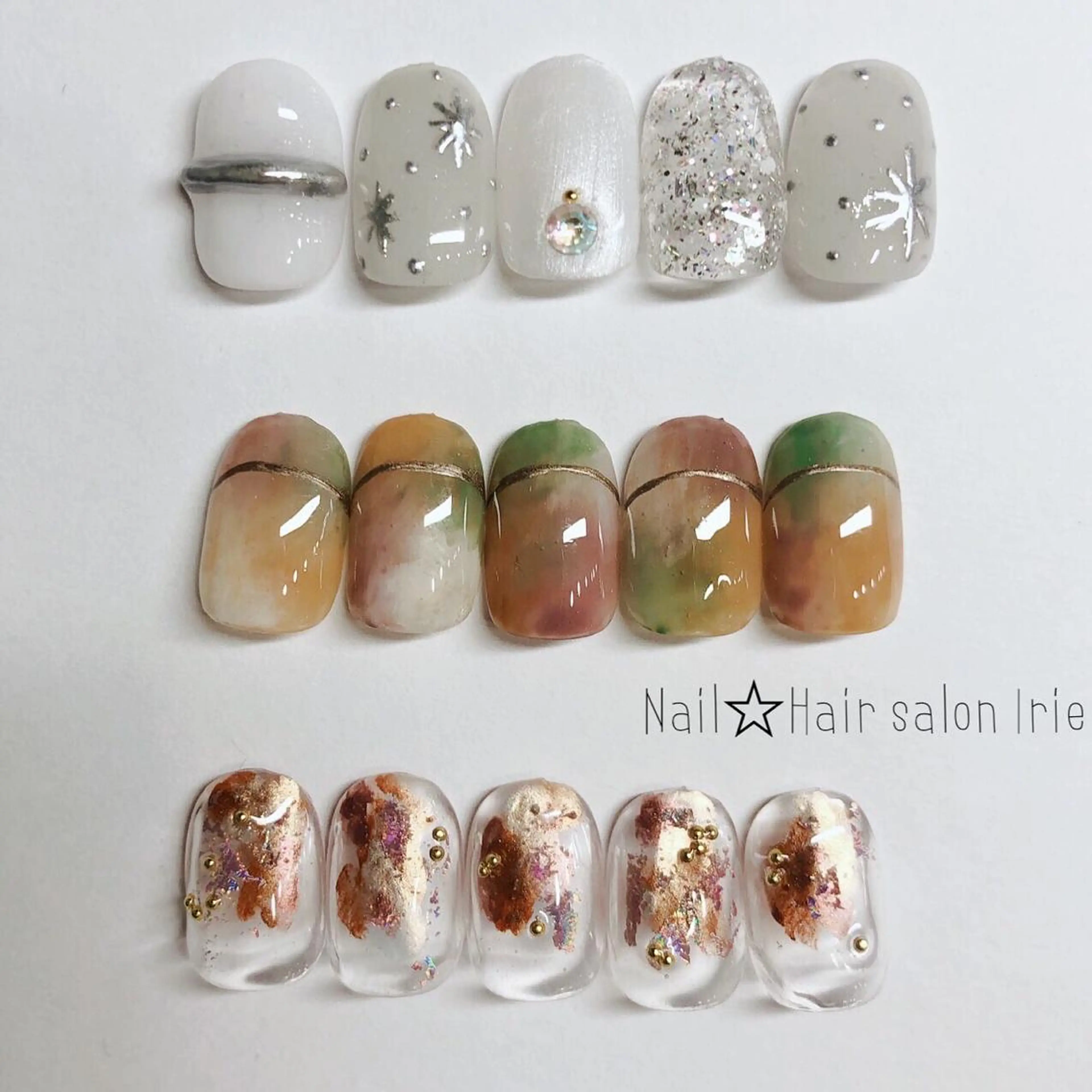 ネイル ハンドネイル Hair salon Irie所属・與儀 知佳のネイルデザイン