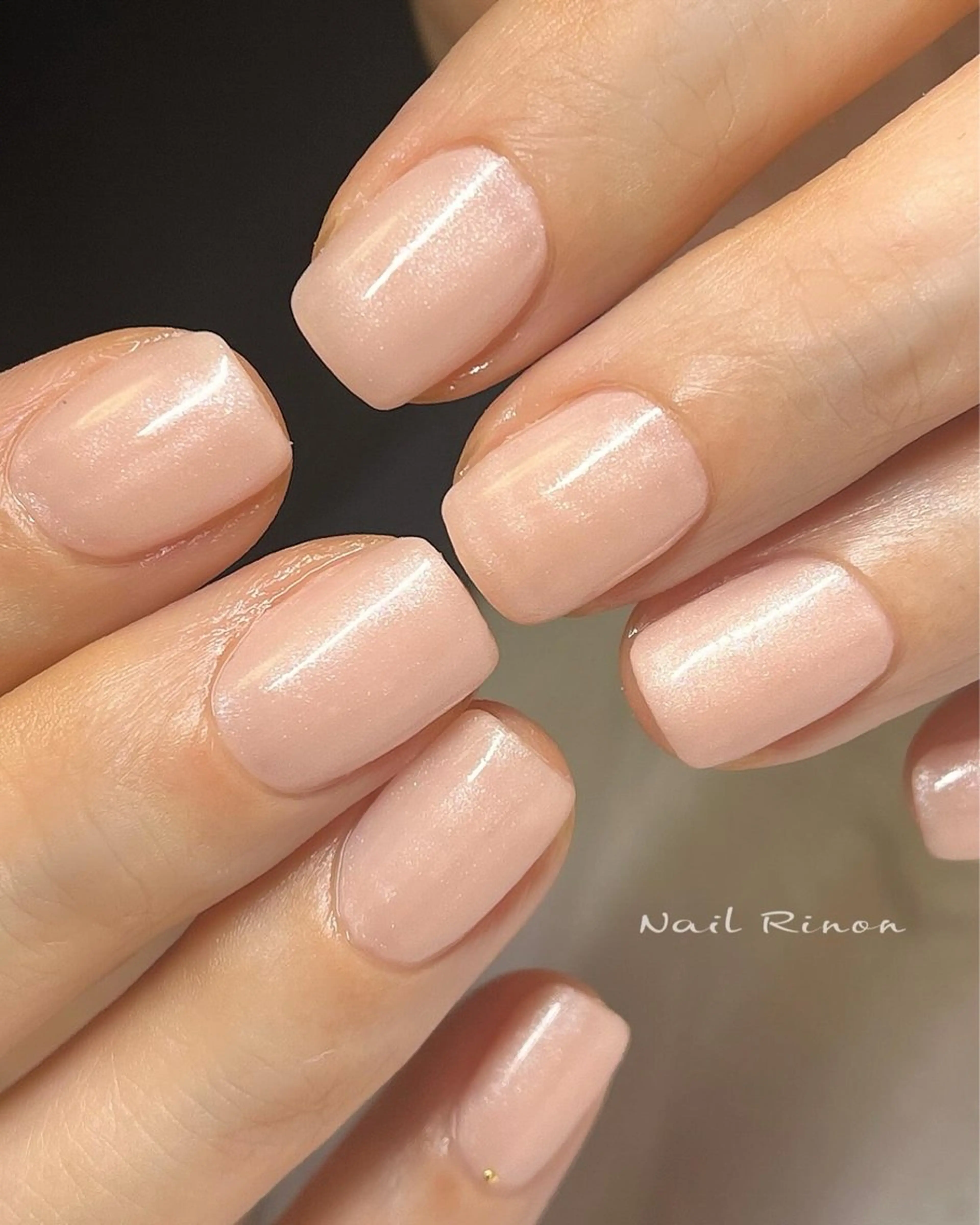 ネイル ワンカラーネイル ハンドネイル Nail Rinonのネイルデザイン