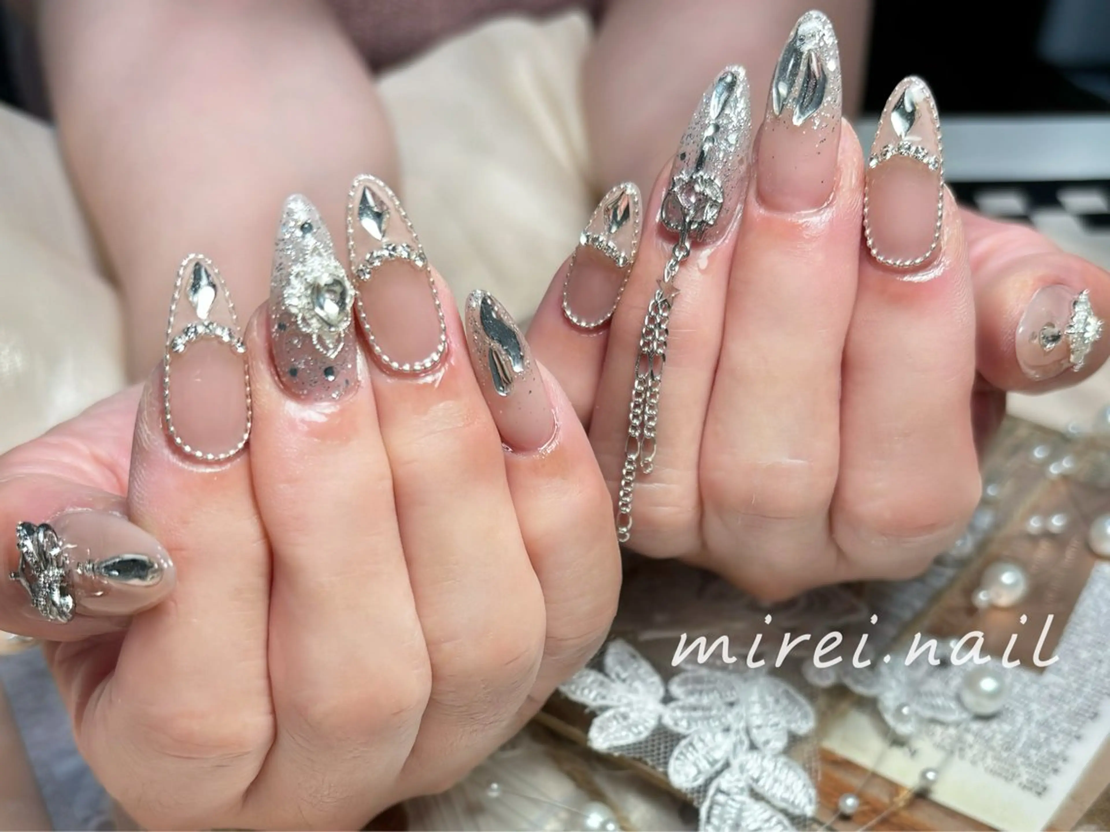 ネイル mirei‘nail所属・jade.vase ミレイのネイルデザイン