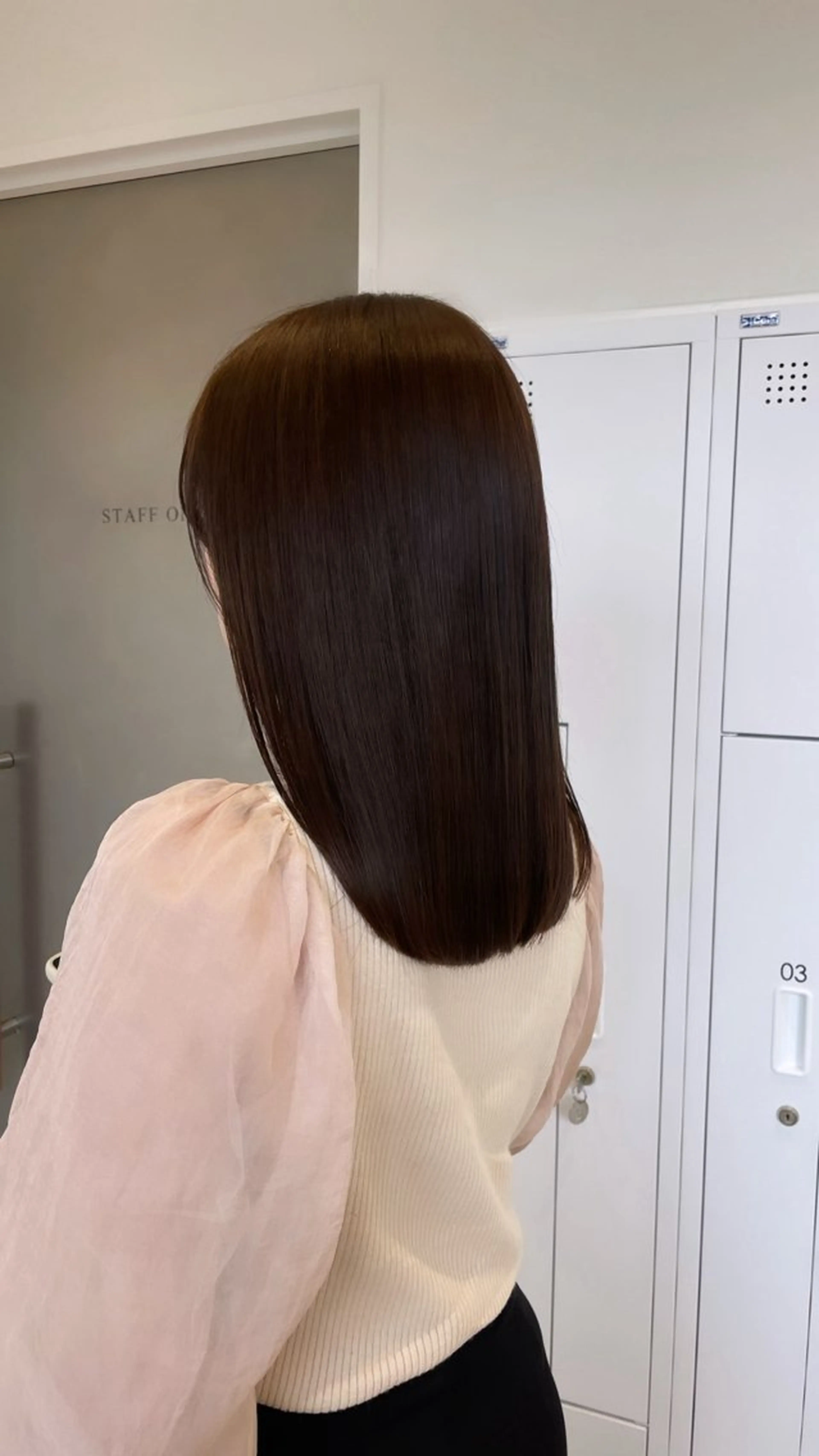 セミロング トリートメント トリートメント 東京の技術を 京都で✂︎🕊️💖のヘアスタイル