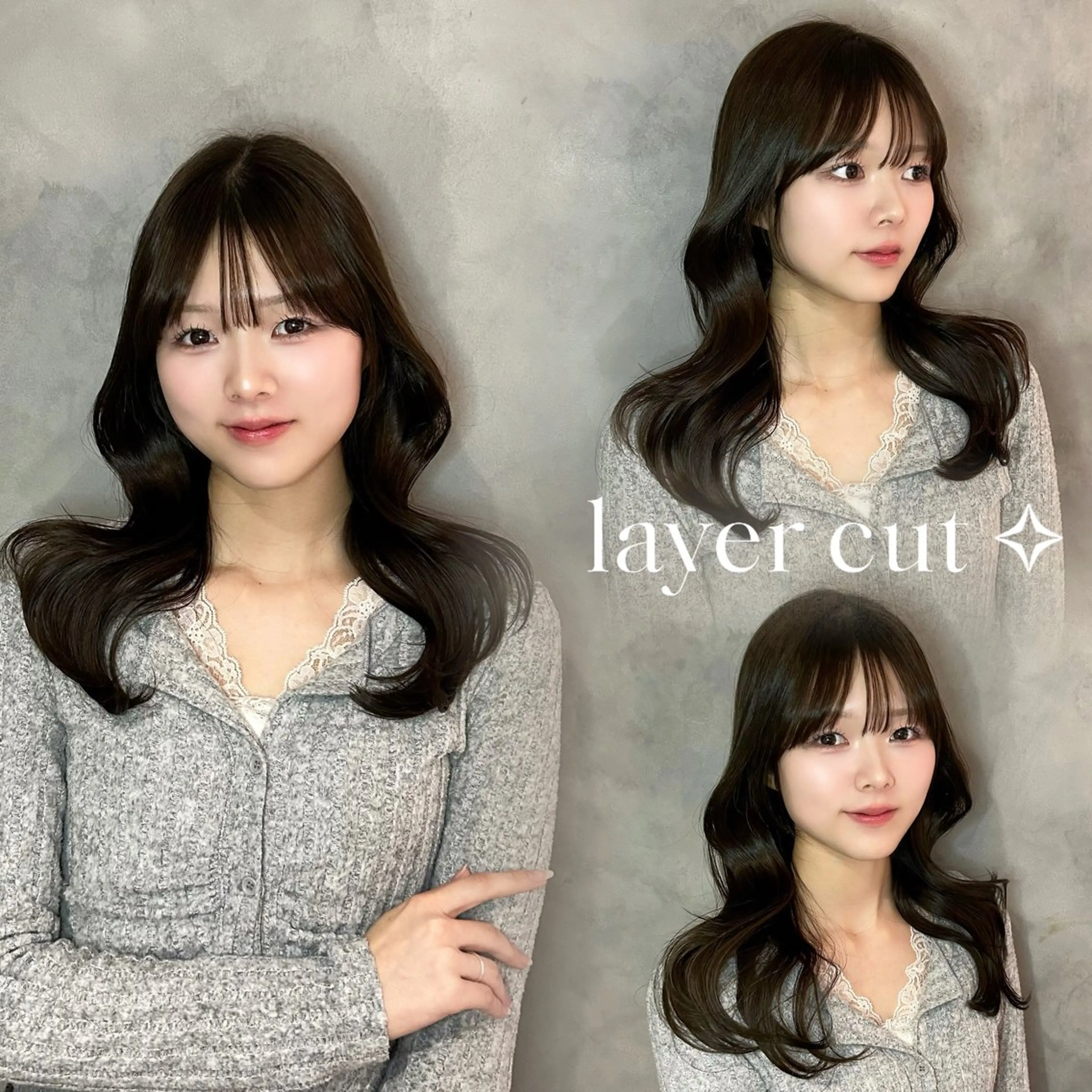 ロング 谷 亜澄のヘアスタイル