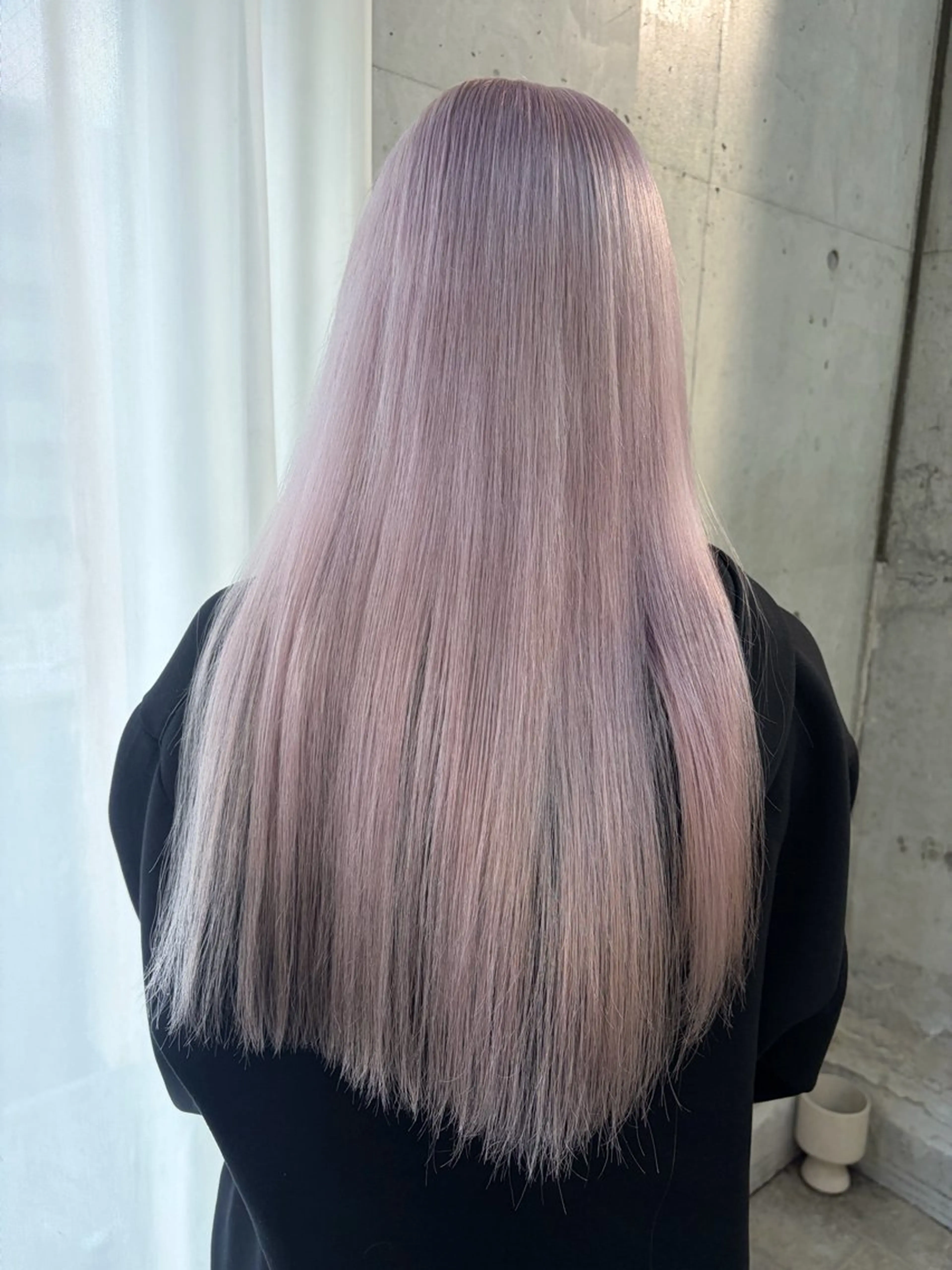 ロング カラー ラベンダーカラー ヘアカラー [lani ] konatsuのヘアスタイル