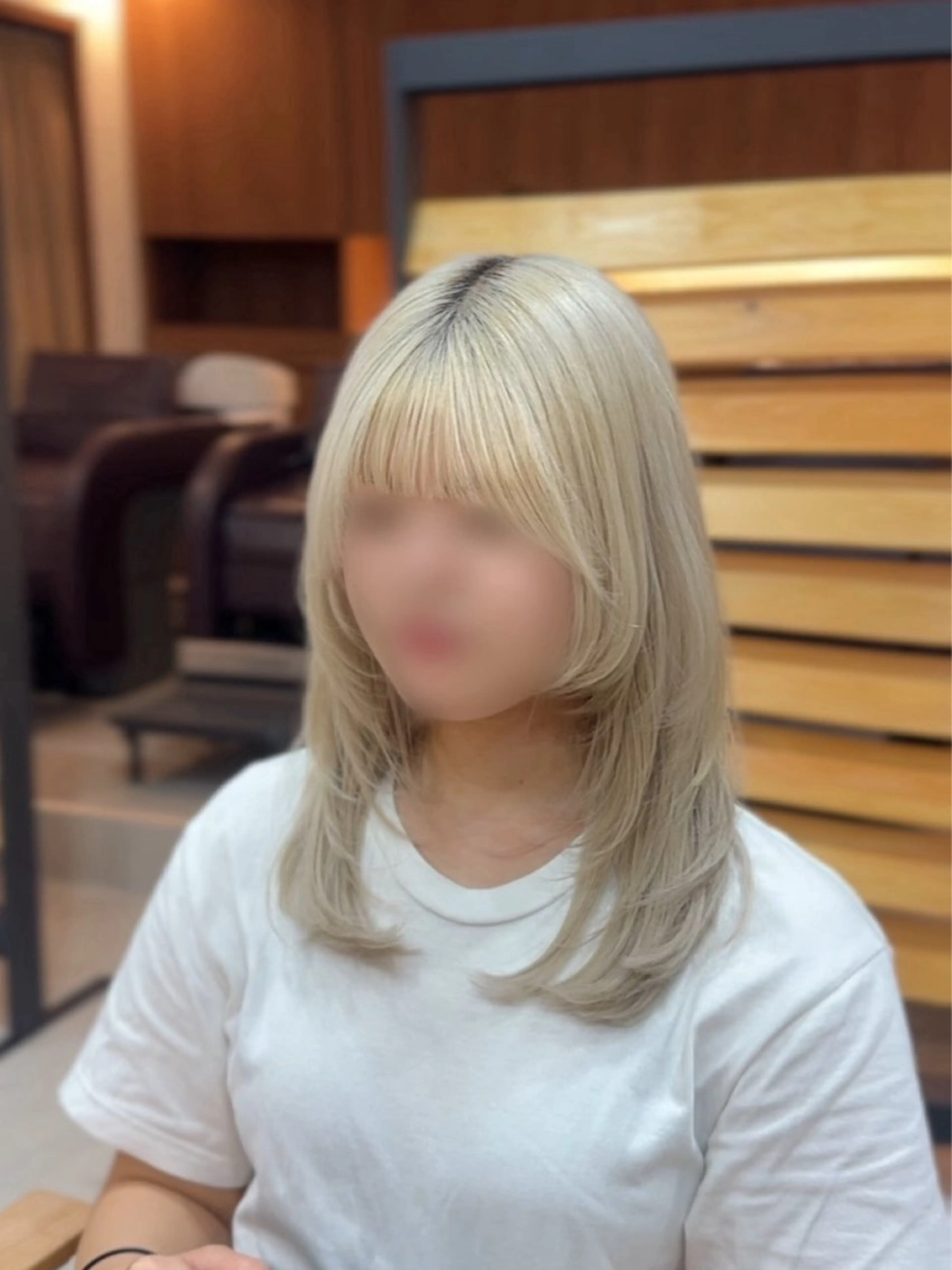 【平日限定メニュー⭐️】韓国風ハイレイヤー×髪質に合ったシャンプートリートメント🧴‎◌𓈒𓐍の写真