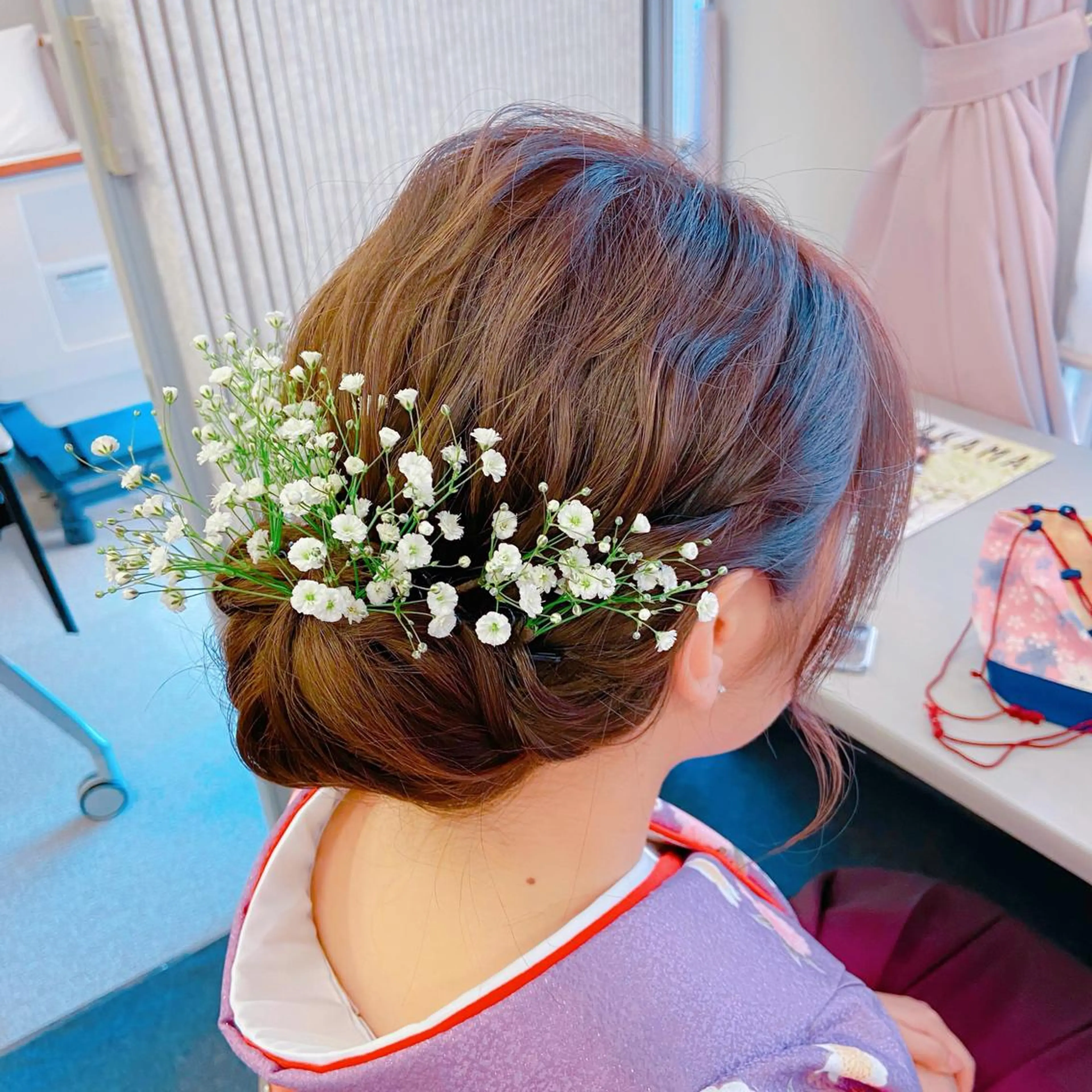 🎓袴着付＋ヘアアレンジ👧の写真