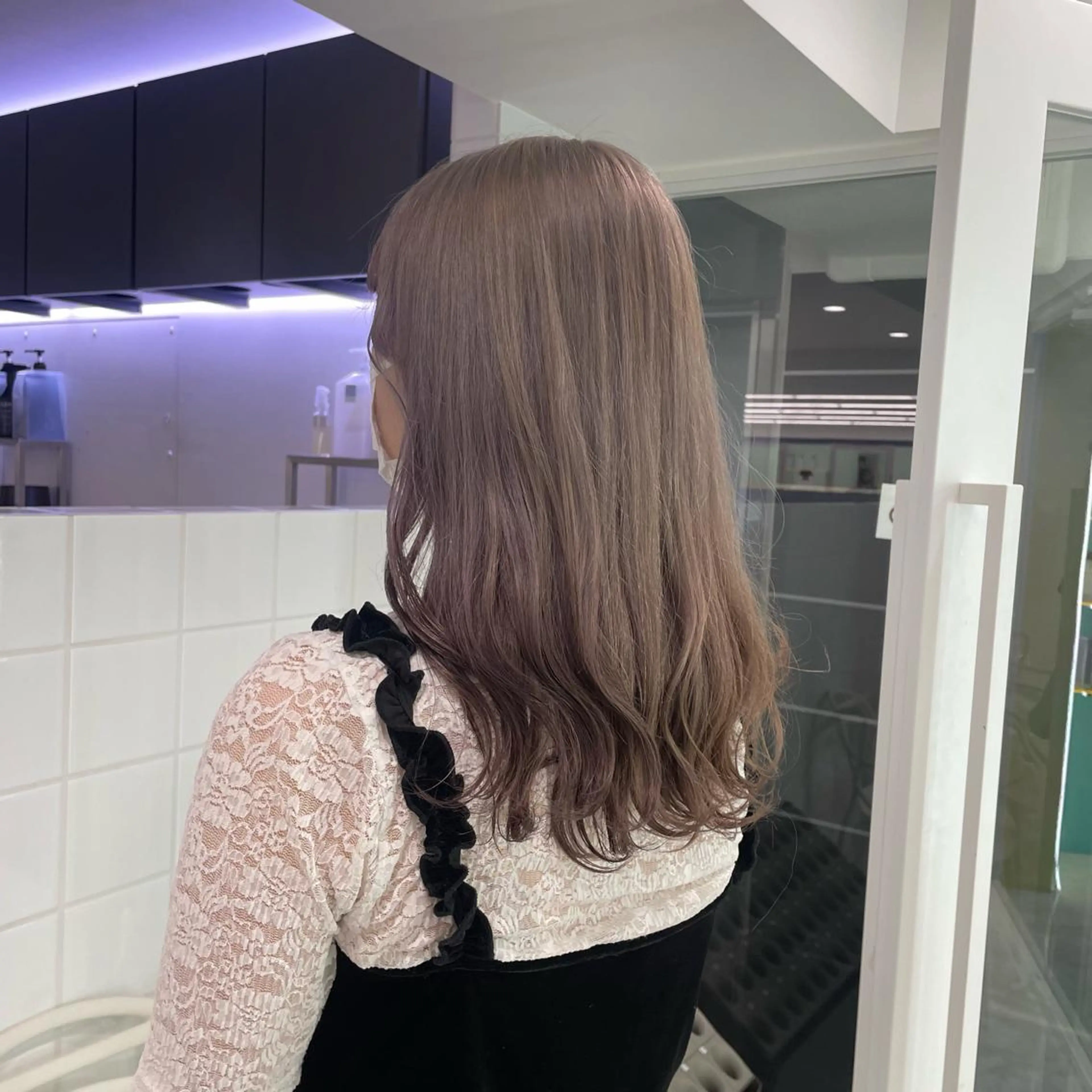 セミロング 🤍韓国トレンド ヘア🤍miku🤍のヘアスタイル