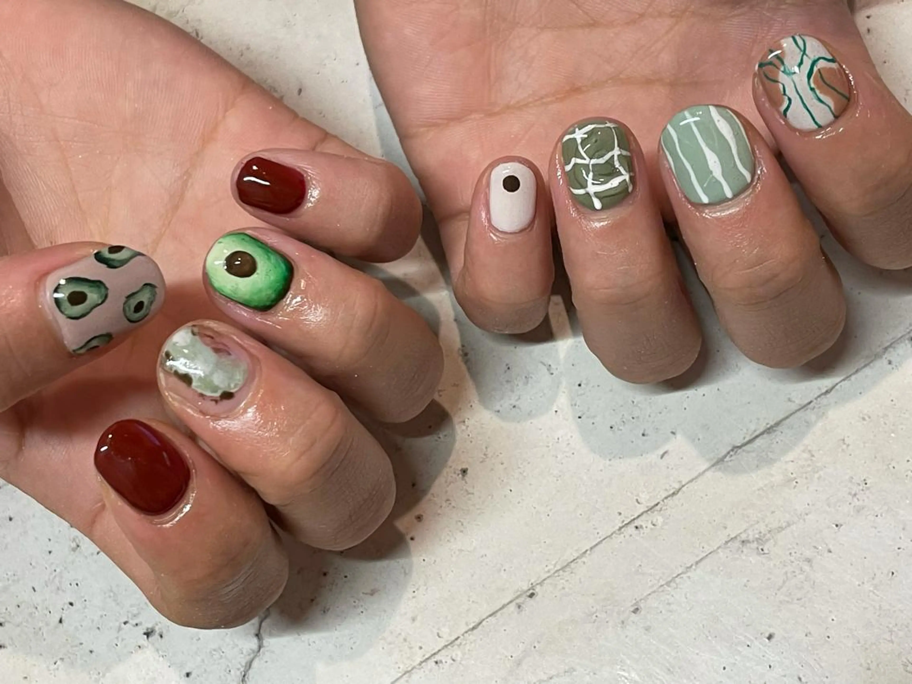 ネイル ハンドネイル nail salon Lumiereのネイルデザイン