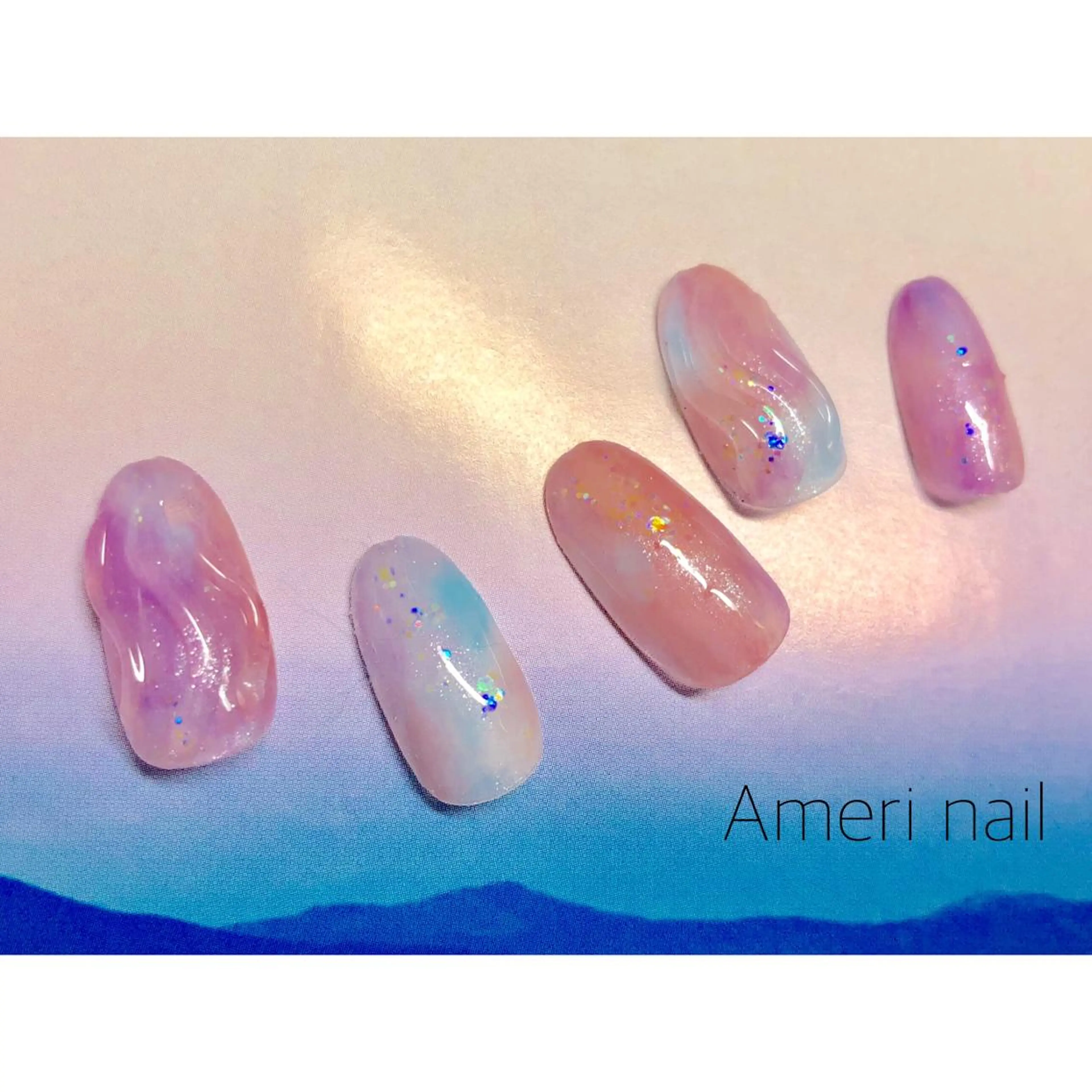 ネイル ハンドネイル Ameri nail /UKIのネイルデザイン