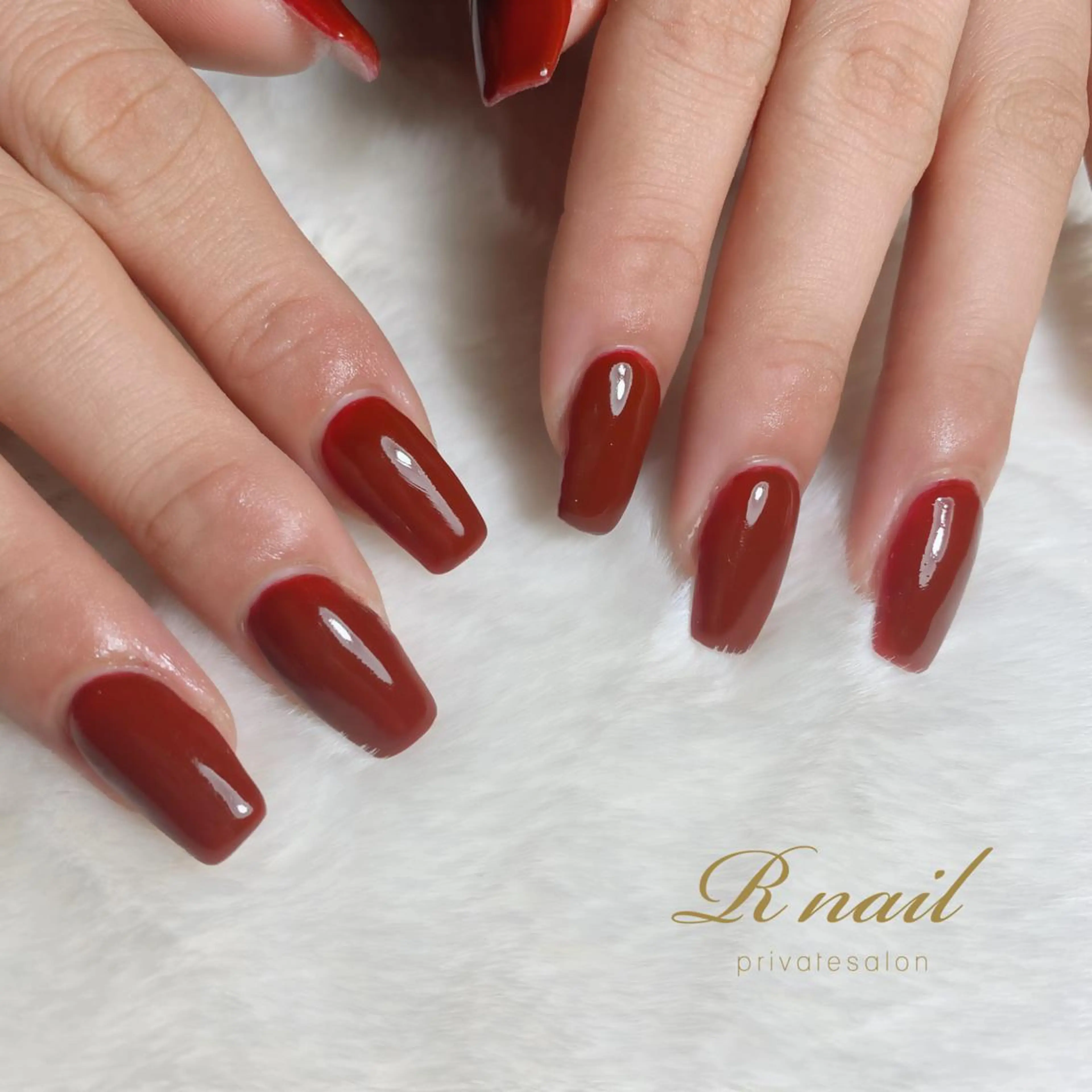 ネイル ボルドー R nailのネイルデザイン