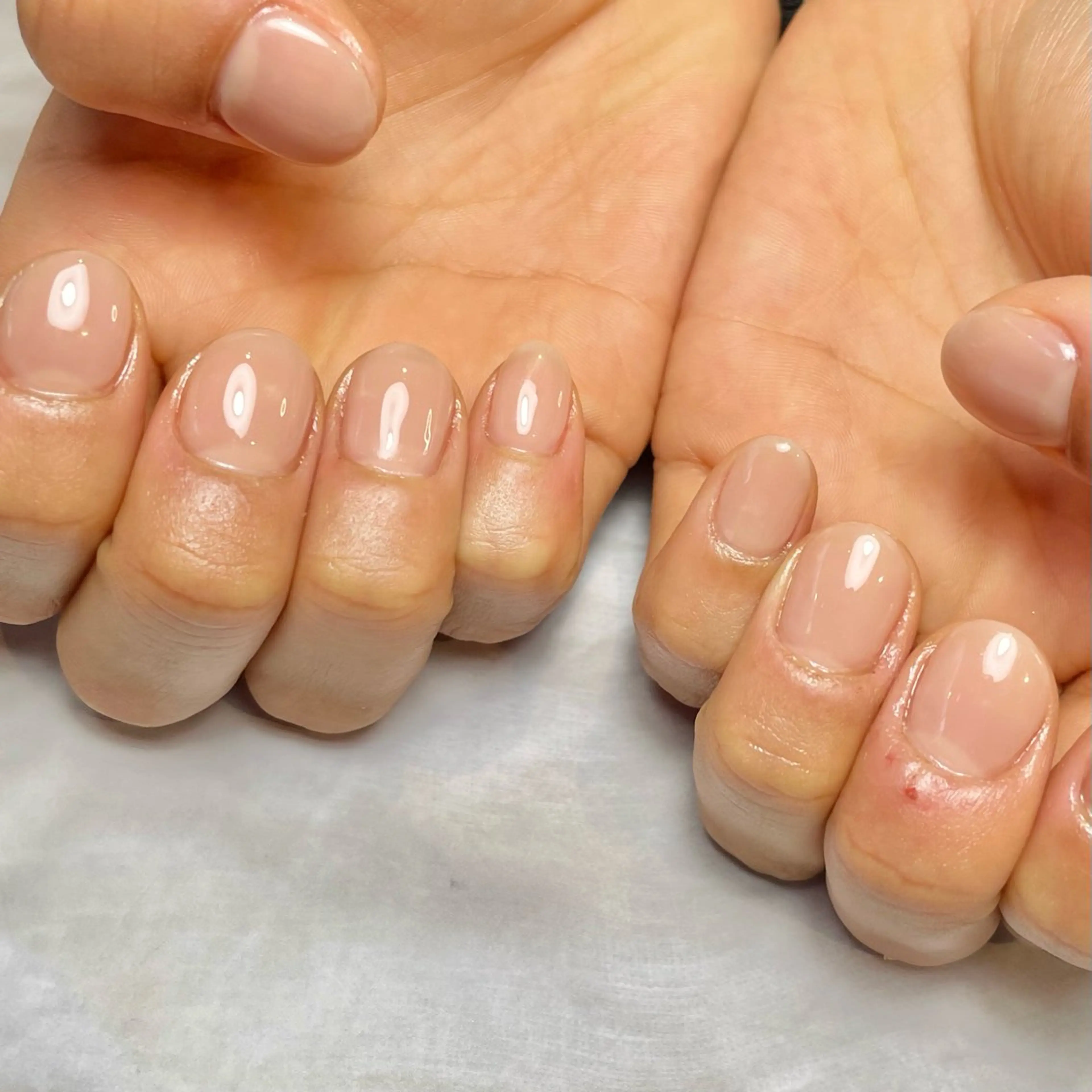 ネイル シンプルネイル ハンドネイル Reflection marikoのネイルデザイン