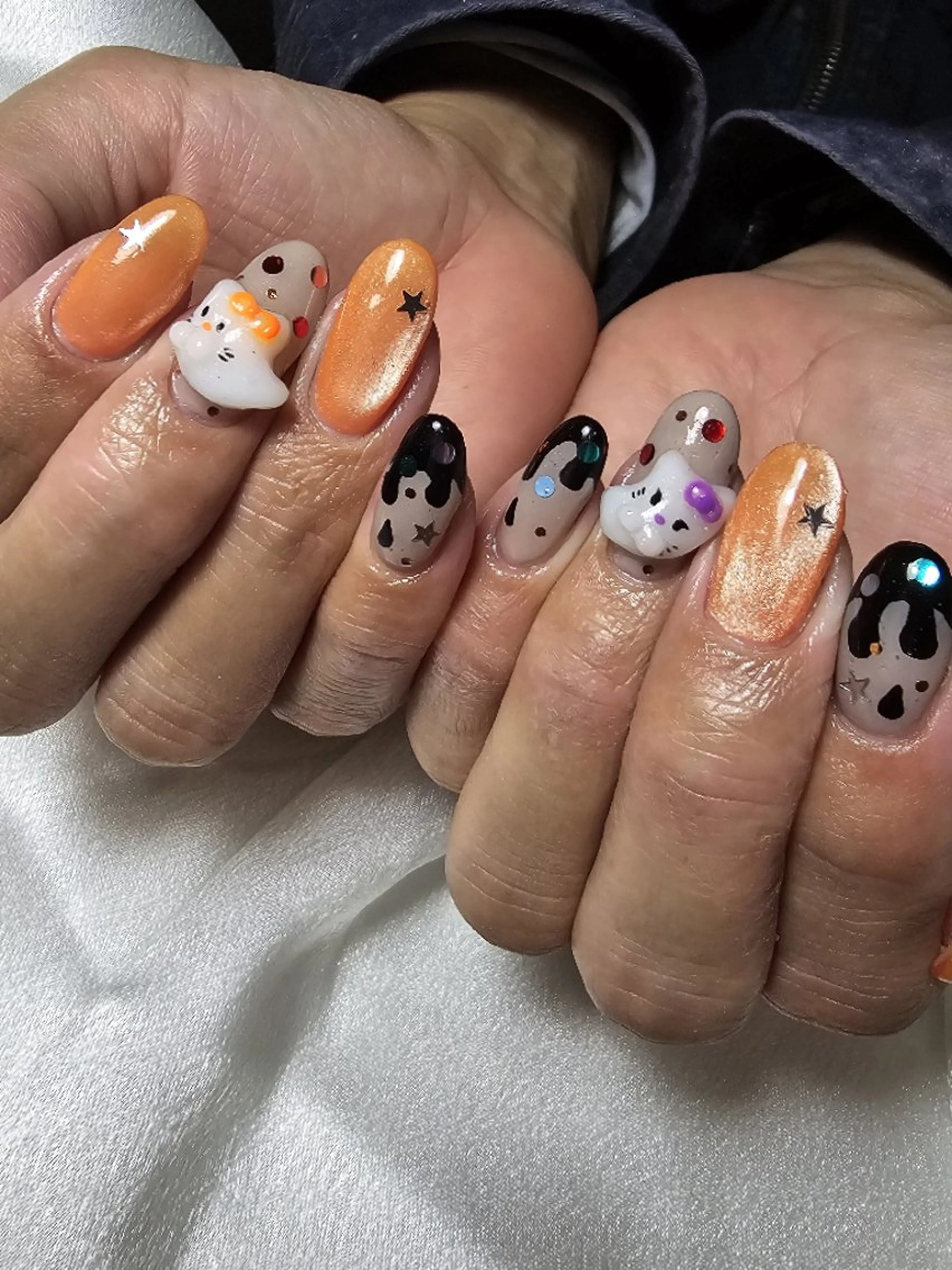 ネイル ハロウィン エステサロンmacherie（マシェリ）飯塚店所属・マシェリ chiharuのネイルデザイン