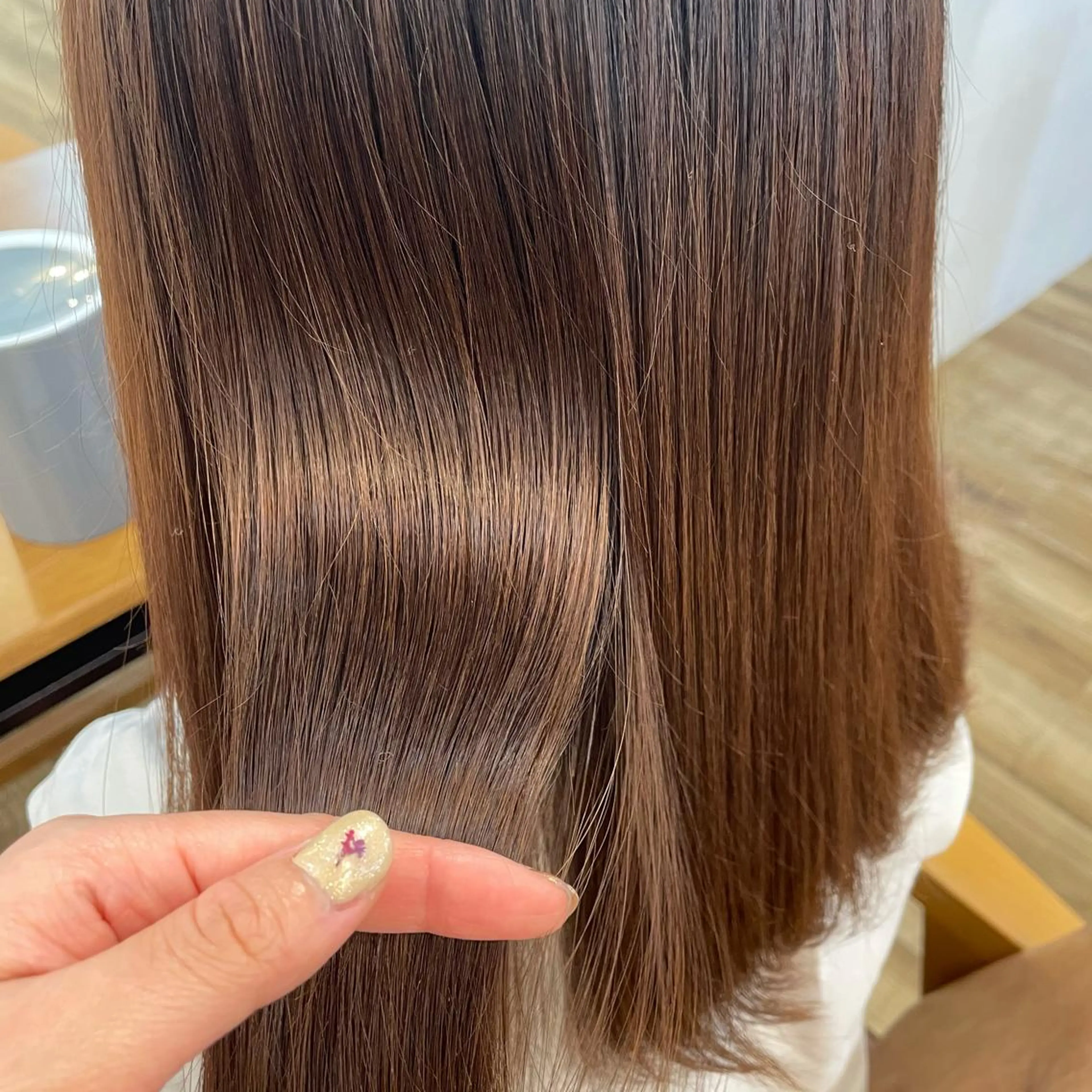 ミディアム ハイトーン/ MANA♡のヘアスタイル